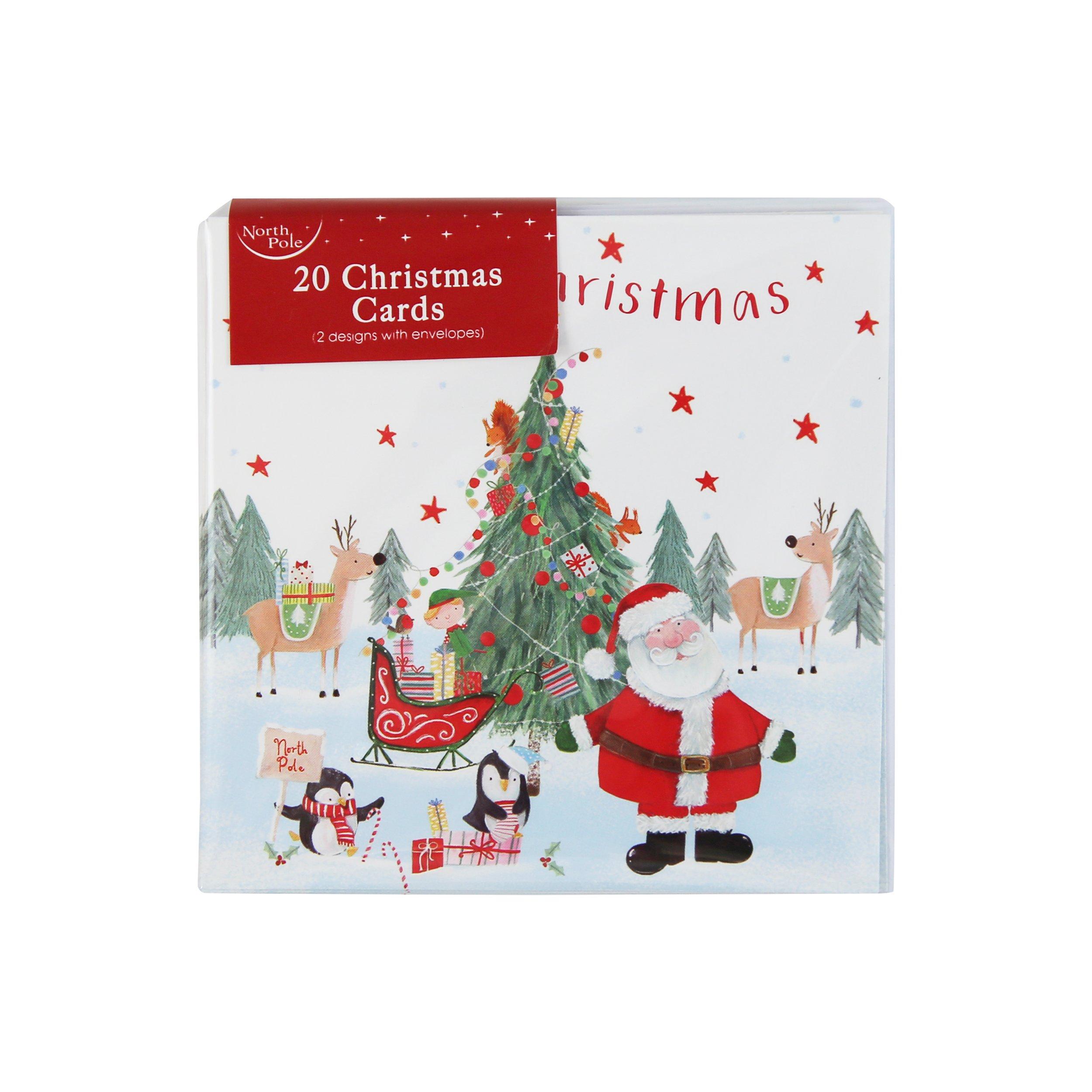 Cute - North Pole - Adults Christmas Cards - 1