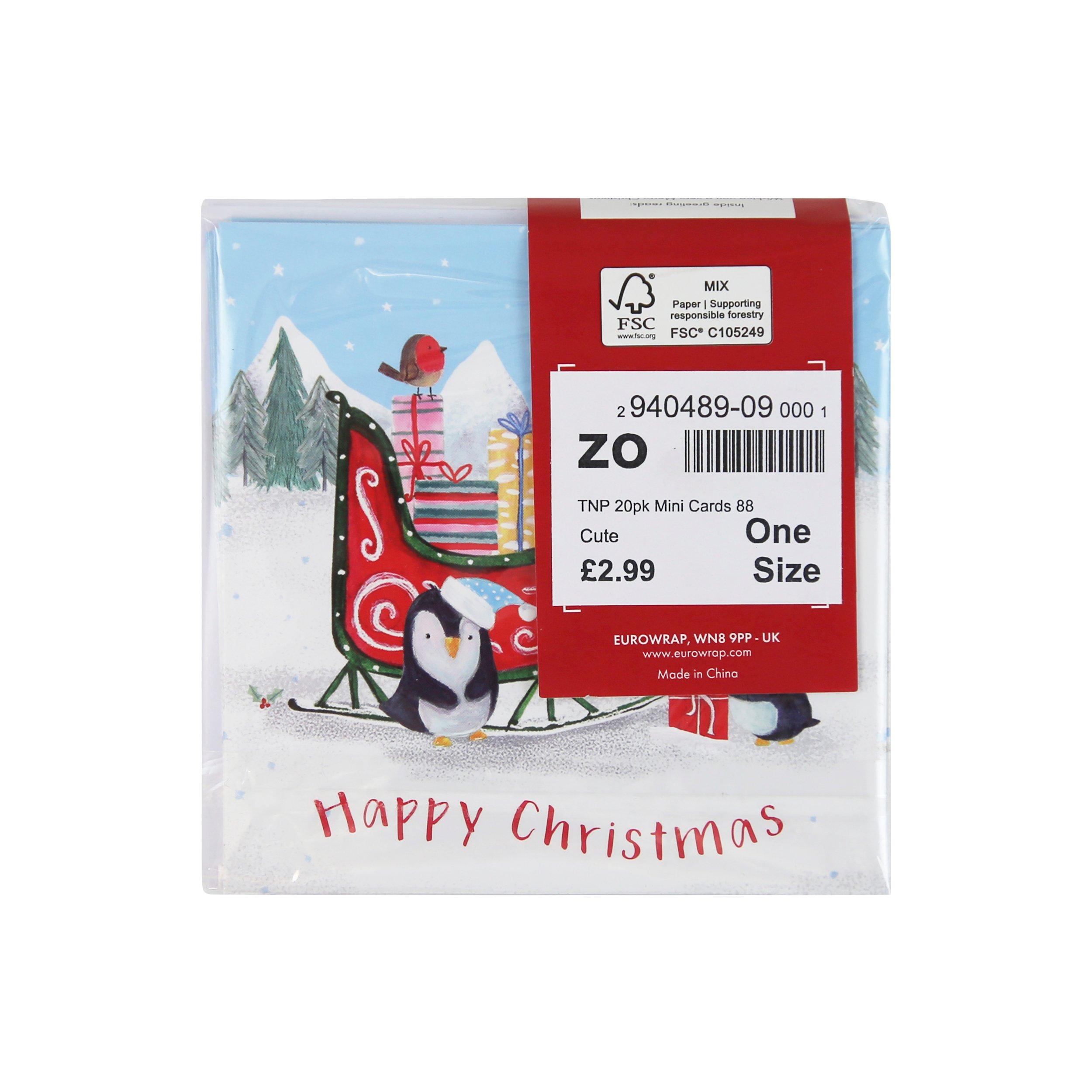 Cute - North Pole - Adults Christmas Cards - 2