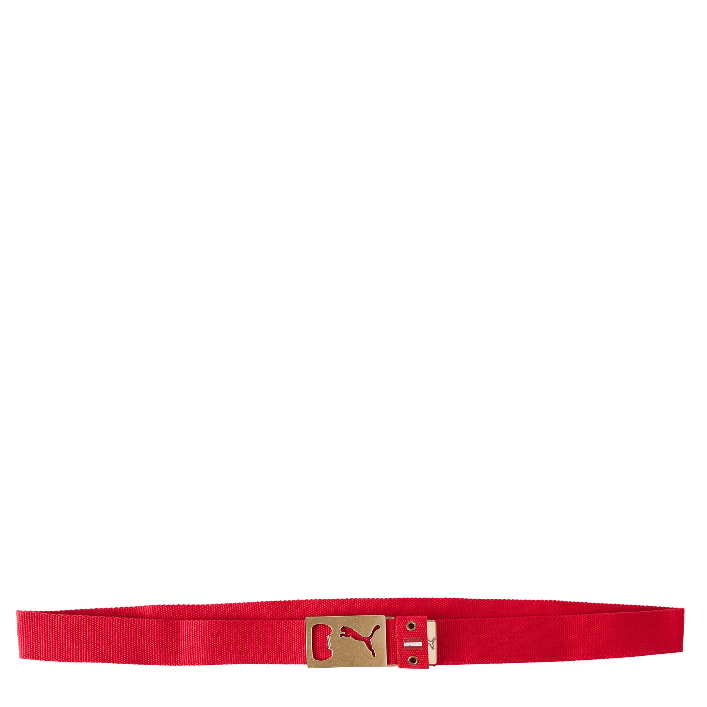 Red - Puma - Puma Belt Unisex Adults - 1