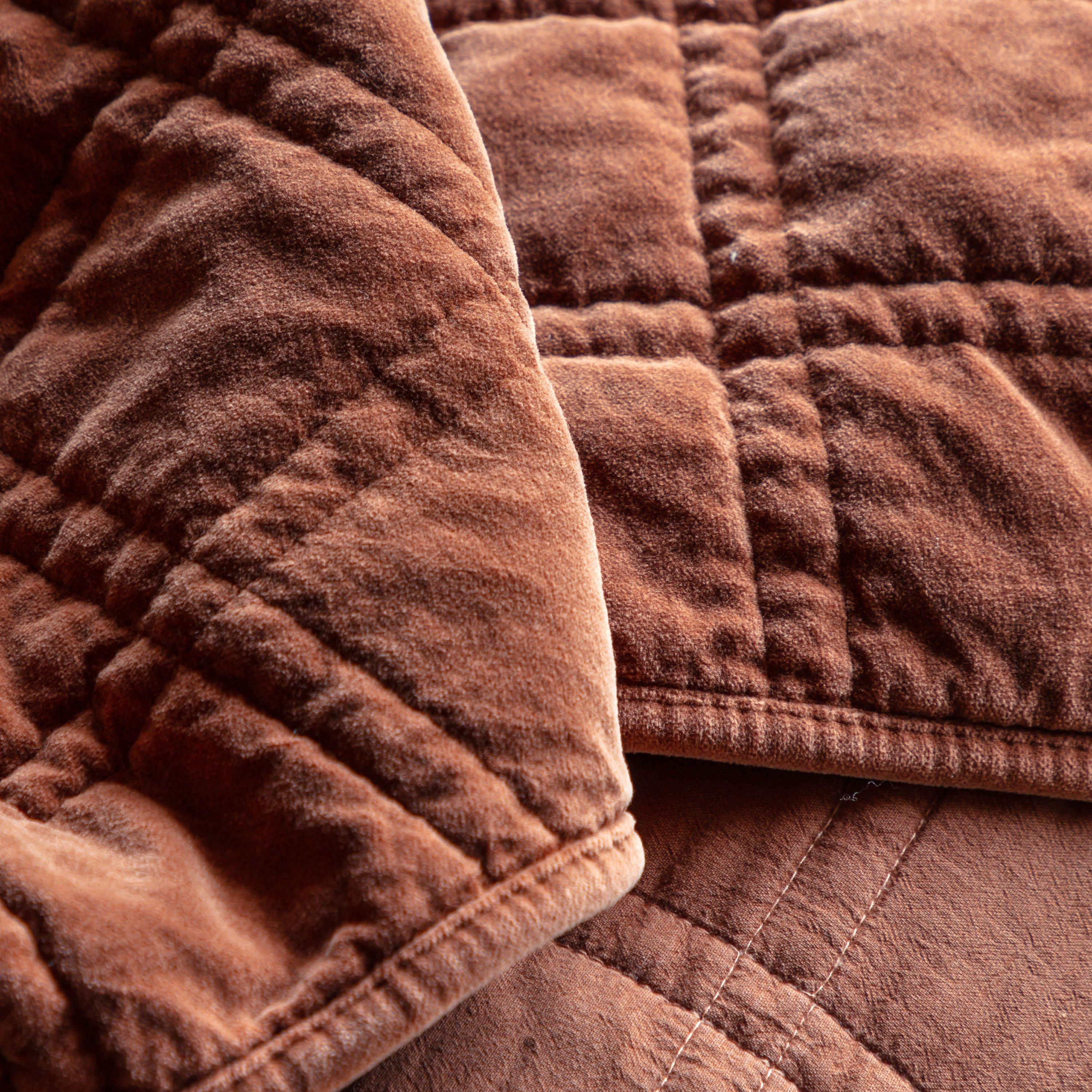2200x2400mm - Gallery - Cotton Velvet Quilted Bedspread - 3