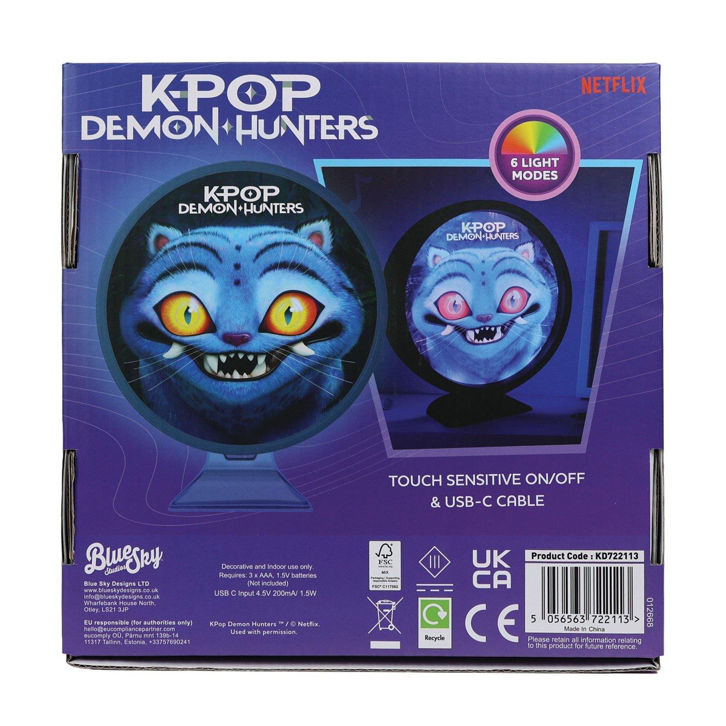 KPop Demn Hntrs - Character - Derpy Colour Change Table Lamp - 2