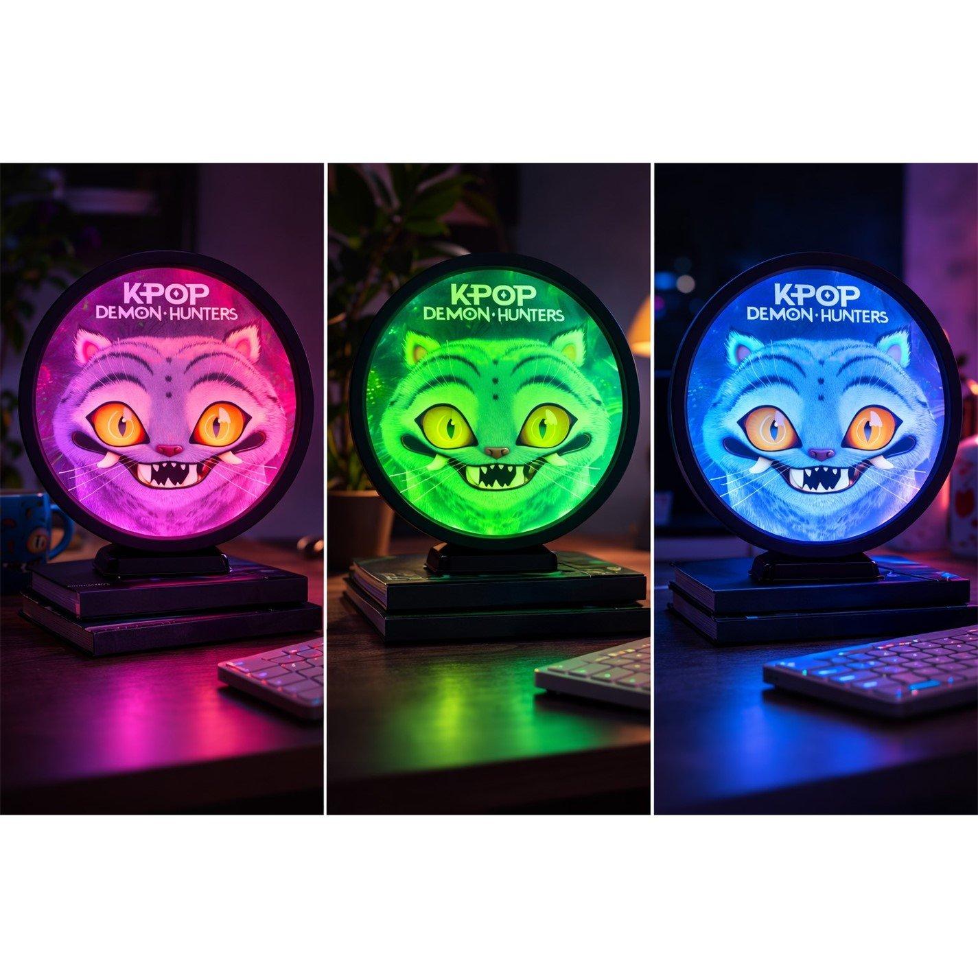 KPop Demn Hntrs - Character - Derpy Colour Change Table Lamp - 8