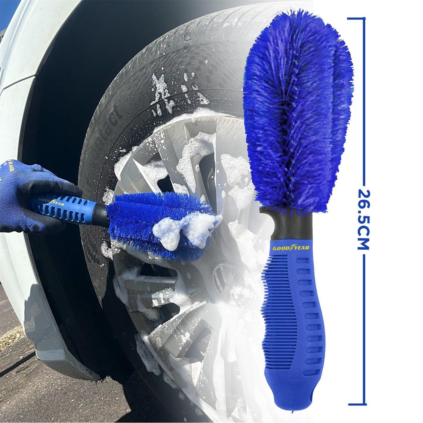 Blue/Yellow - Goodyear - Goodyear Alloy Wheel Brush - 11
