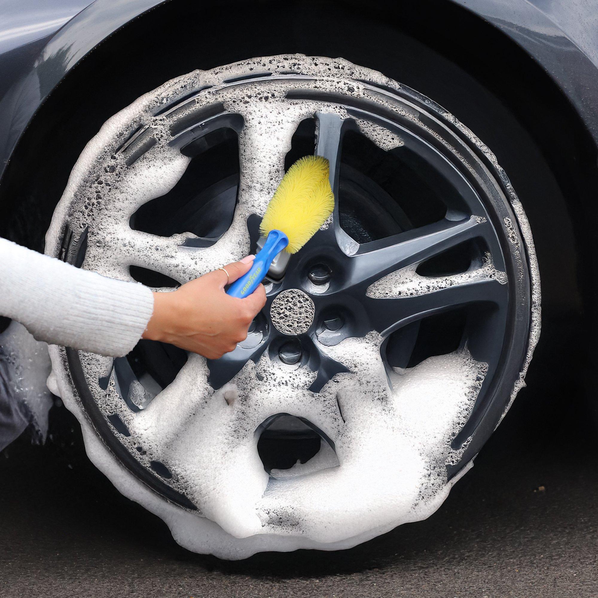 Blue/Yellow - Goodyear - Goodyear Alloy Wheel Brush - 4