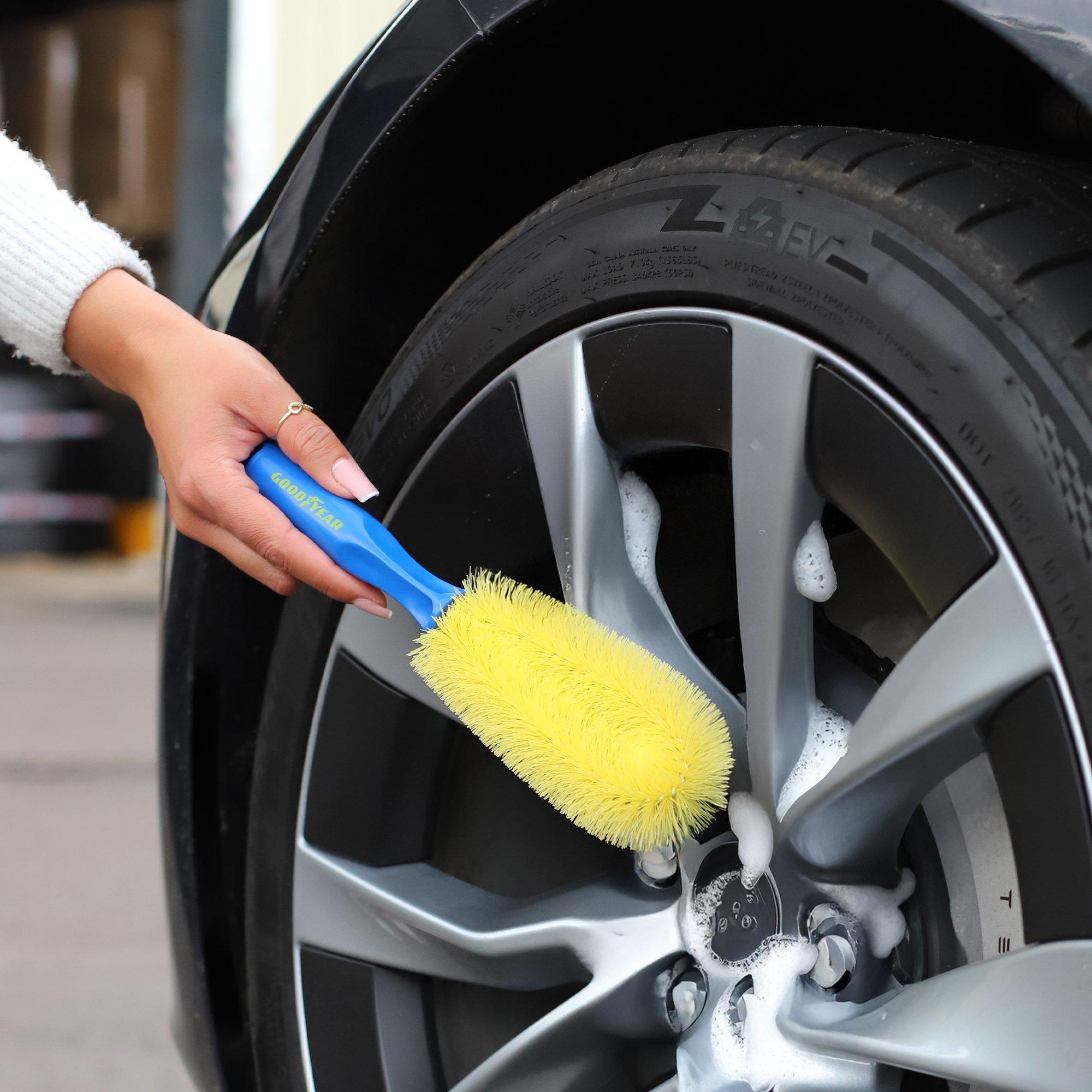 Blue/Yellow - Goodyear - Goodyear Alloy Wheel Brush - 5