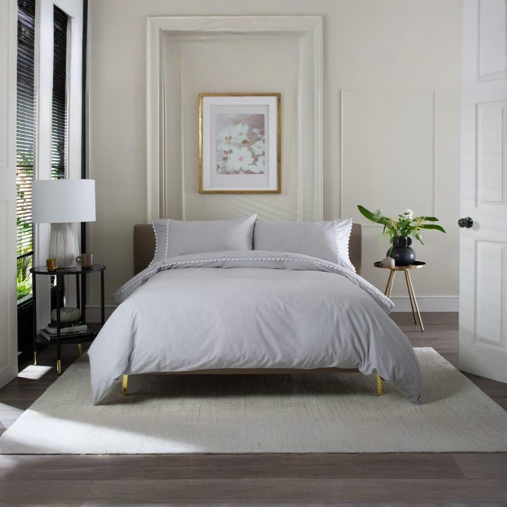 Grey - The Lyndon Company - Felix Duvet Cover Sets - 1