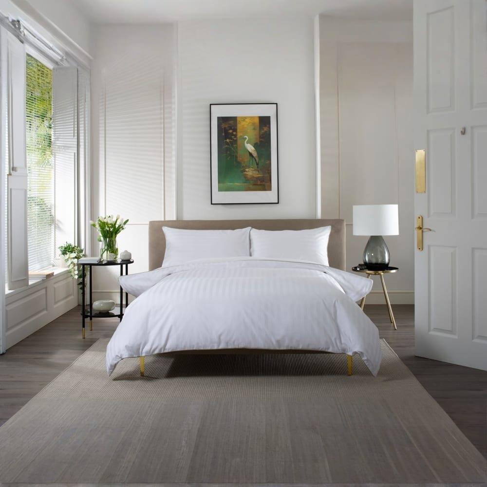 White - The Lyndon Company - Loxley Duvet Cover Sets - 1