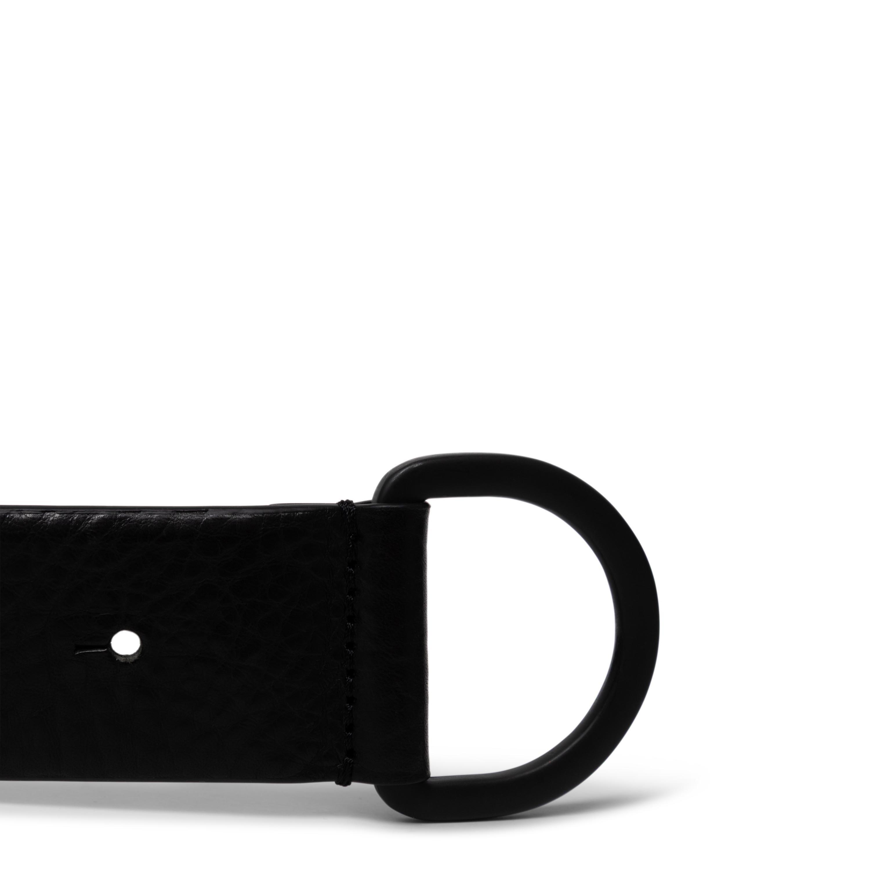 Black Denim - Diesel - Men's B-Bly Leather Belt - 3