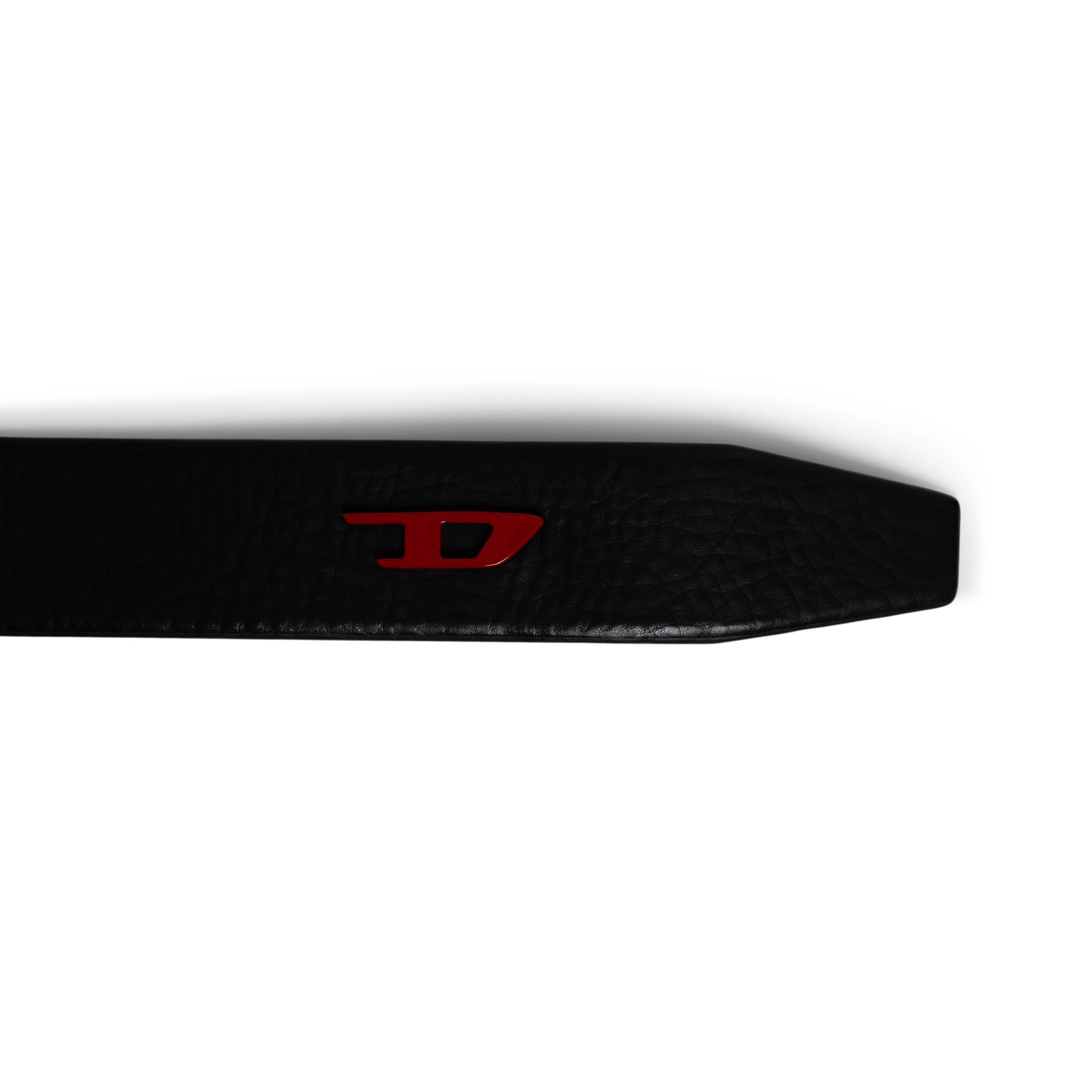 Black Denim - Diesel - Men's B-Bly Leather Belt - 4