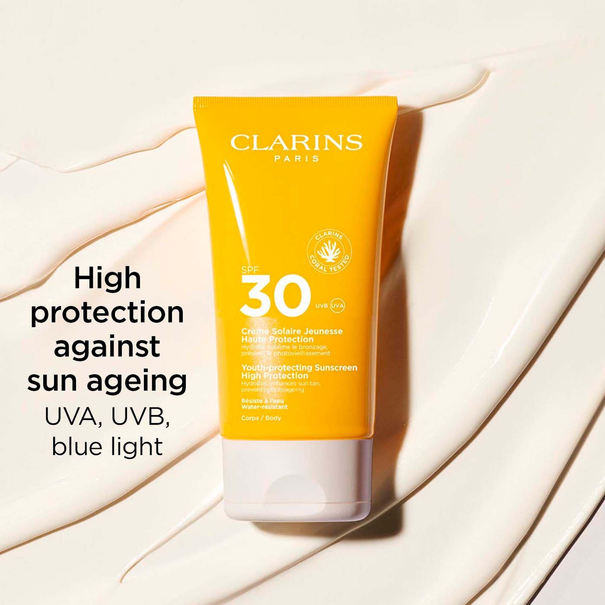 Clear - Clarins - Sun Care Body Cream SPF 30 - 4