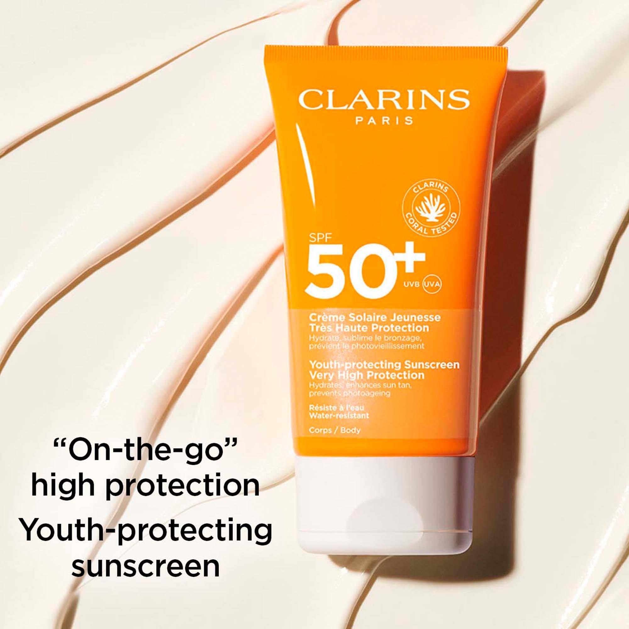 Clear - Clarins - Sun Care Body Cream SPF 50+ - 4