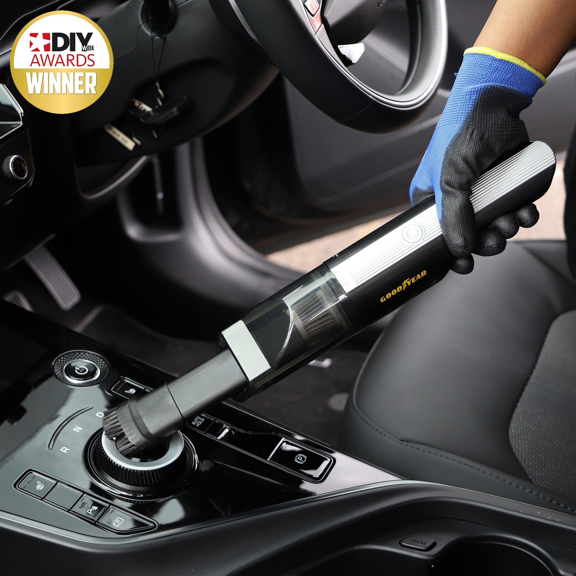 Black - Goodyear - Cordless Wet and Dry Vacuum Cleaner - 4