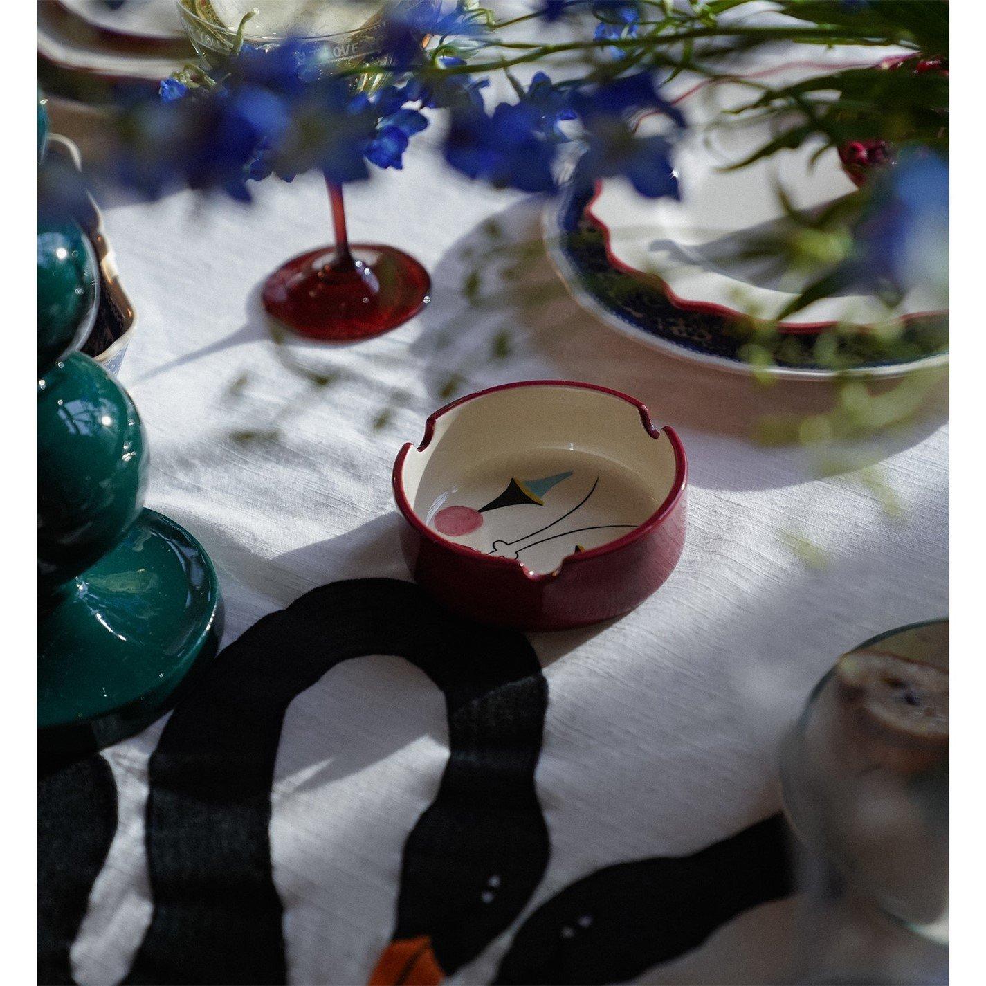 Multicoloured - Anna + Nina - Anna Pierrot Ashtray - 3