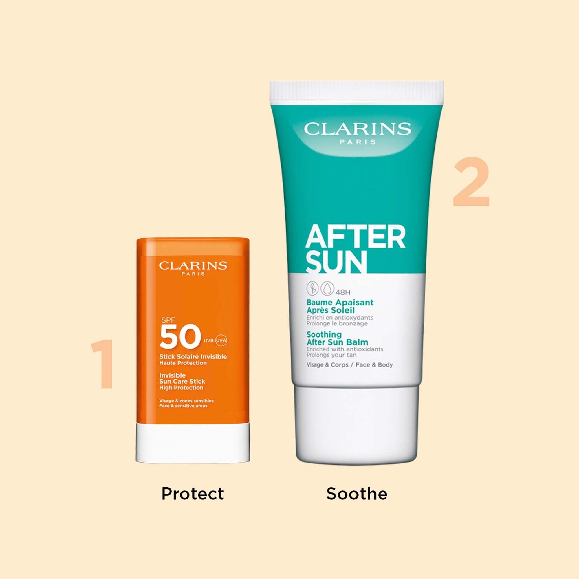Clear - Clarins - Invisible Sun Care Stick SPF 50 - 7