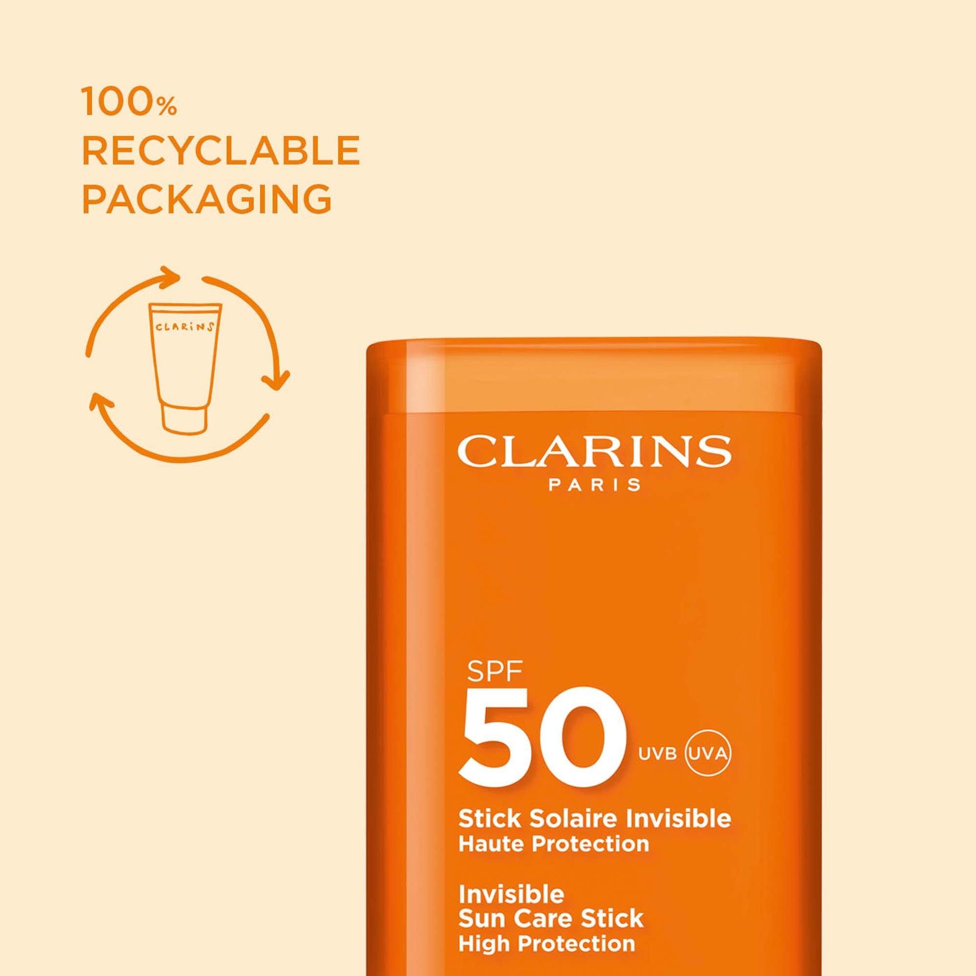 Clear - Clarins - Invisible Sun Care Stick SPF 50 - 8