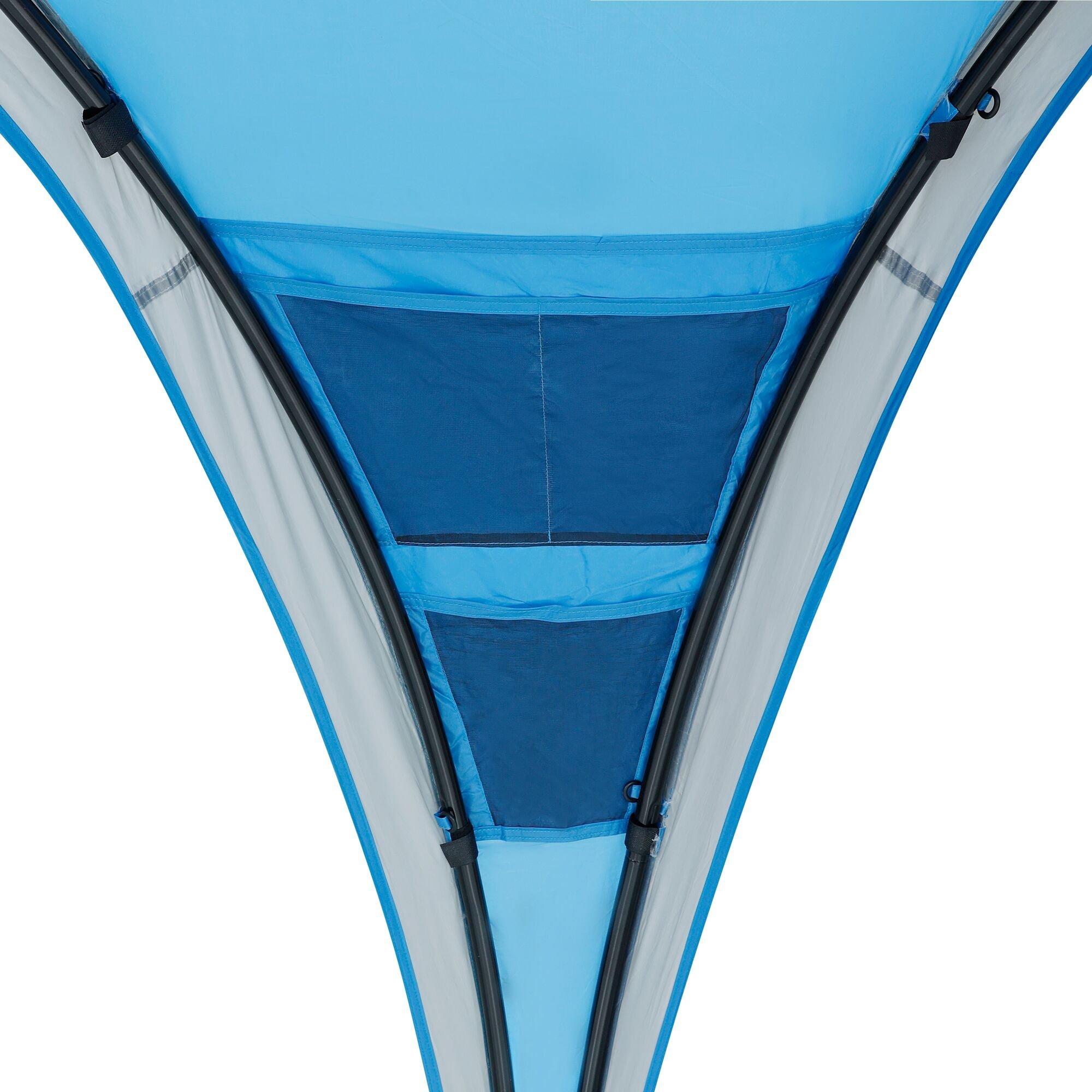 French Blue - Regatta - 3M Family Steel Frame Gazebo - 6