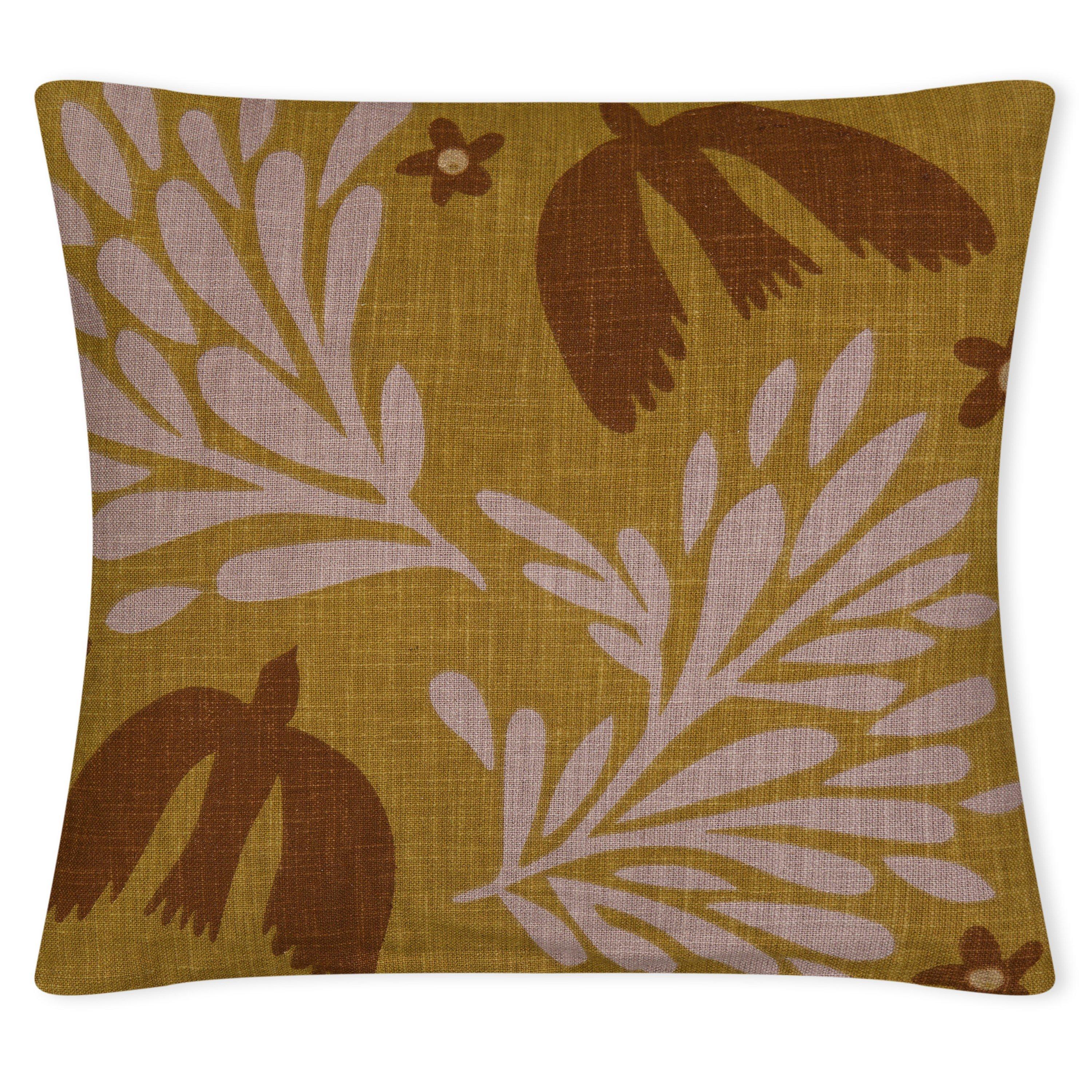 Bloomingville  Lark Decorative 45X45cm Cushion - Yellow