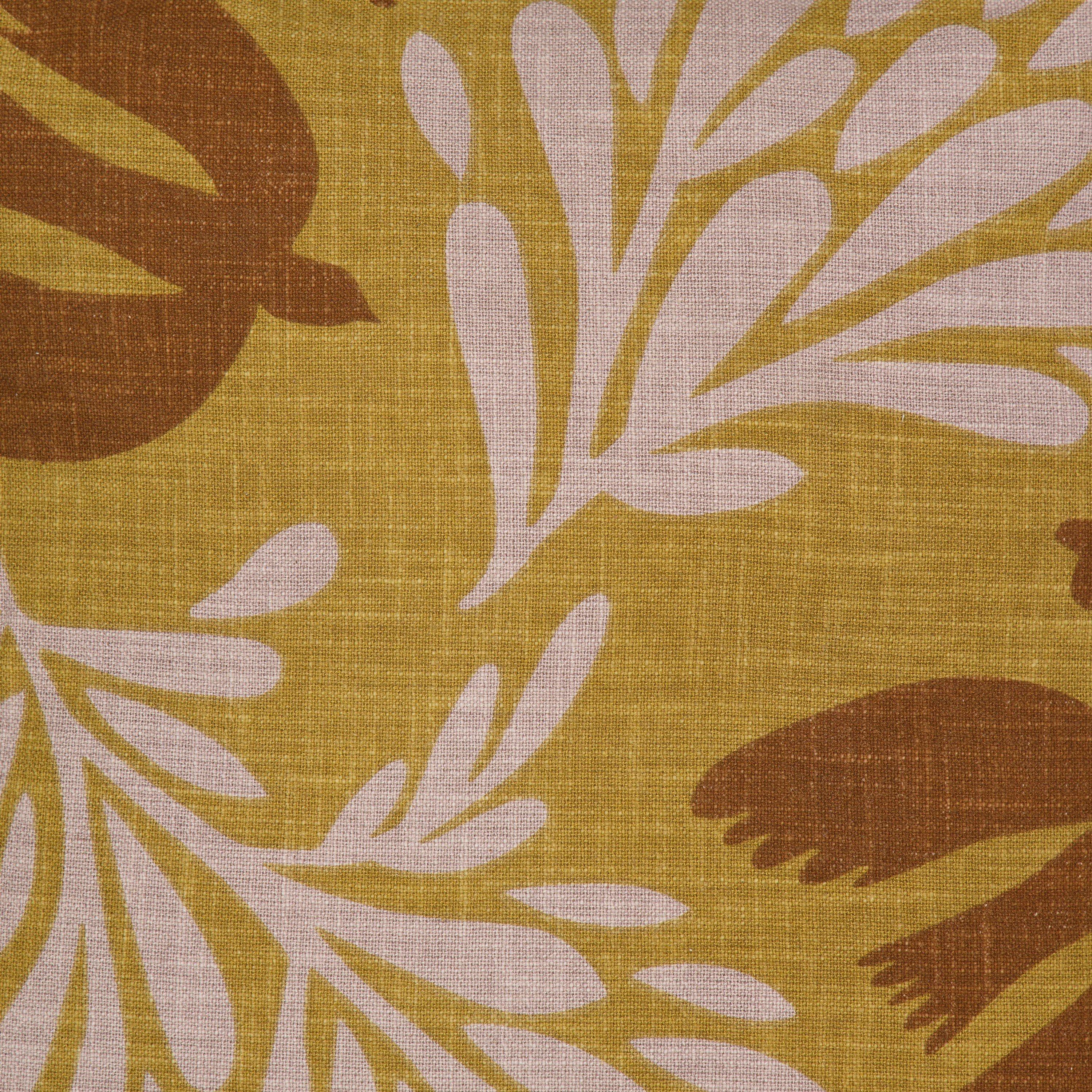 Yellow - Bloomingville - Decorative 45x45cm Cushion - 3