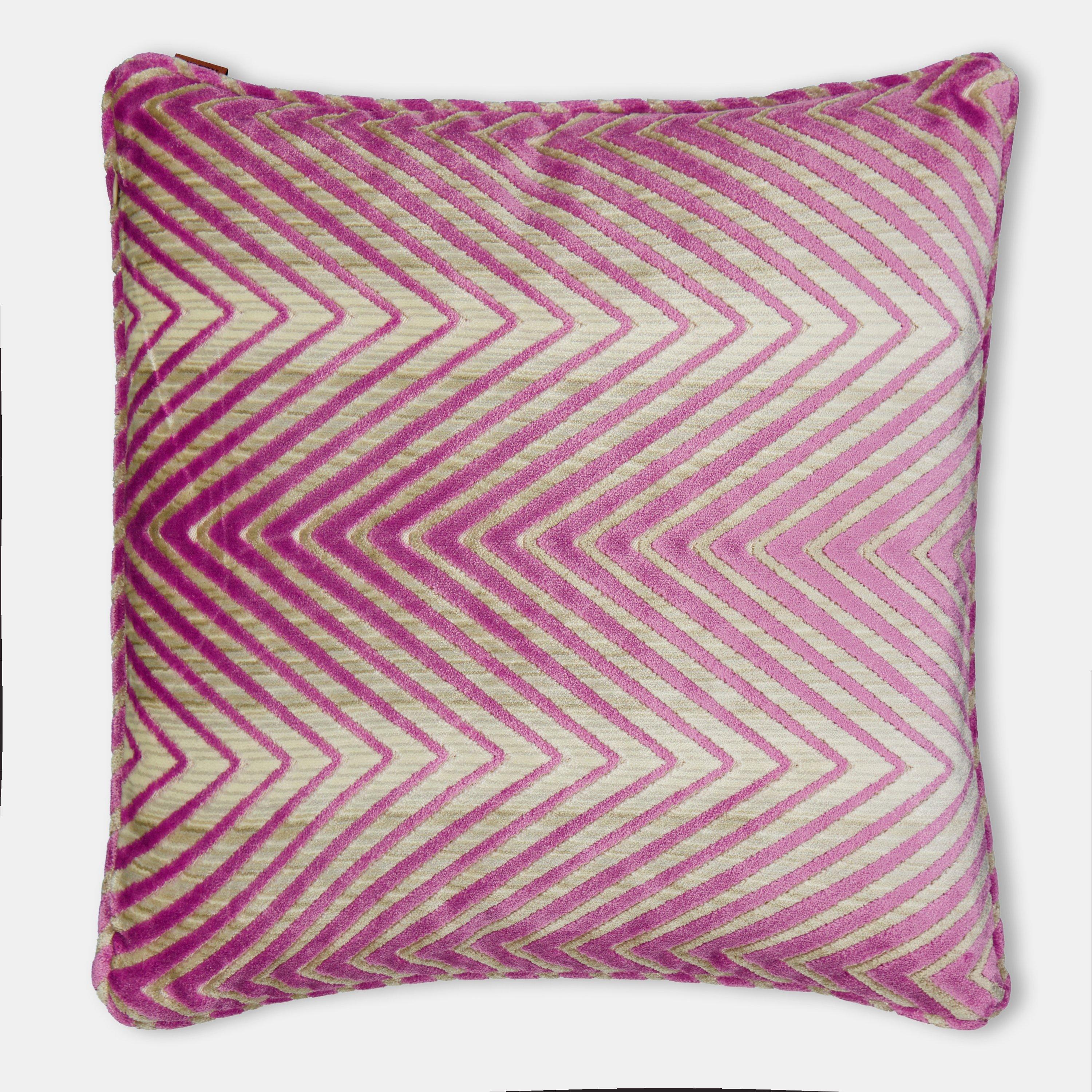 Fucsia/White - Missoni Home Collection - Indoor Cushion - 2