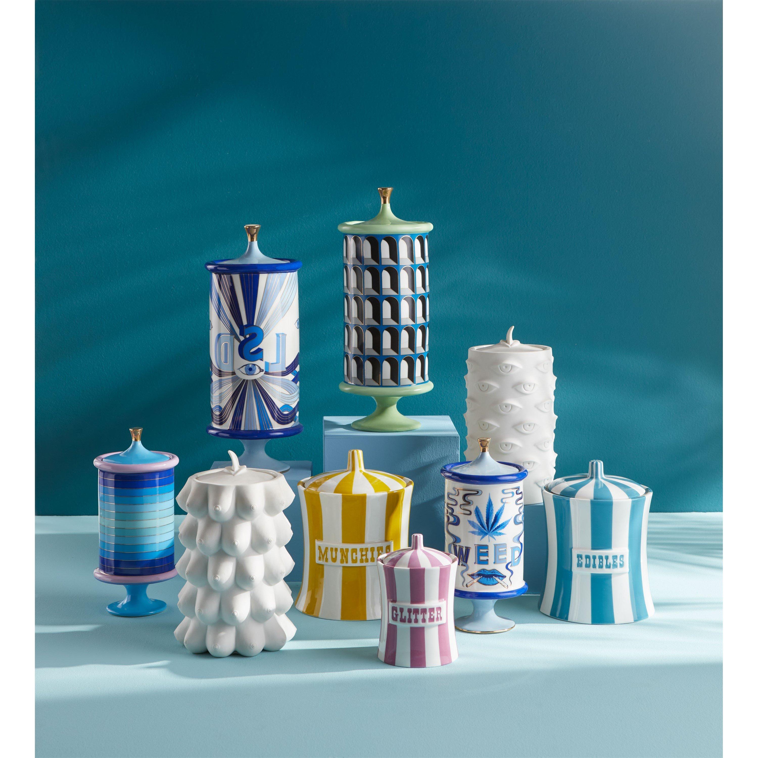 Eyes - Jonathan Adler - Storage Jar - 3