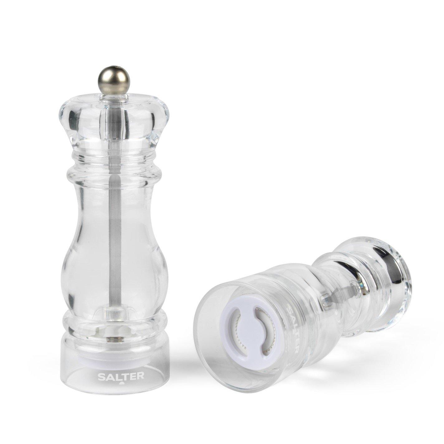 Clear - Salter - Signature Salt & Pepper Mill Set - 2