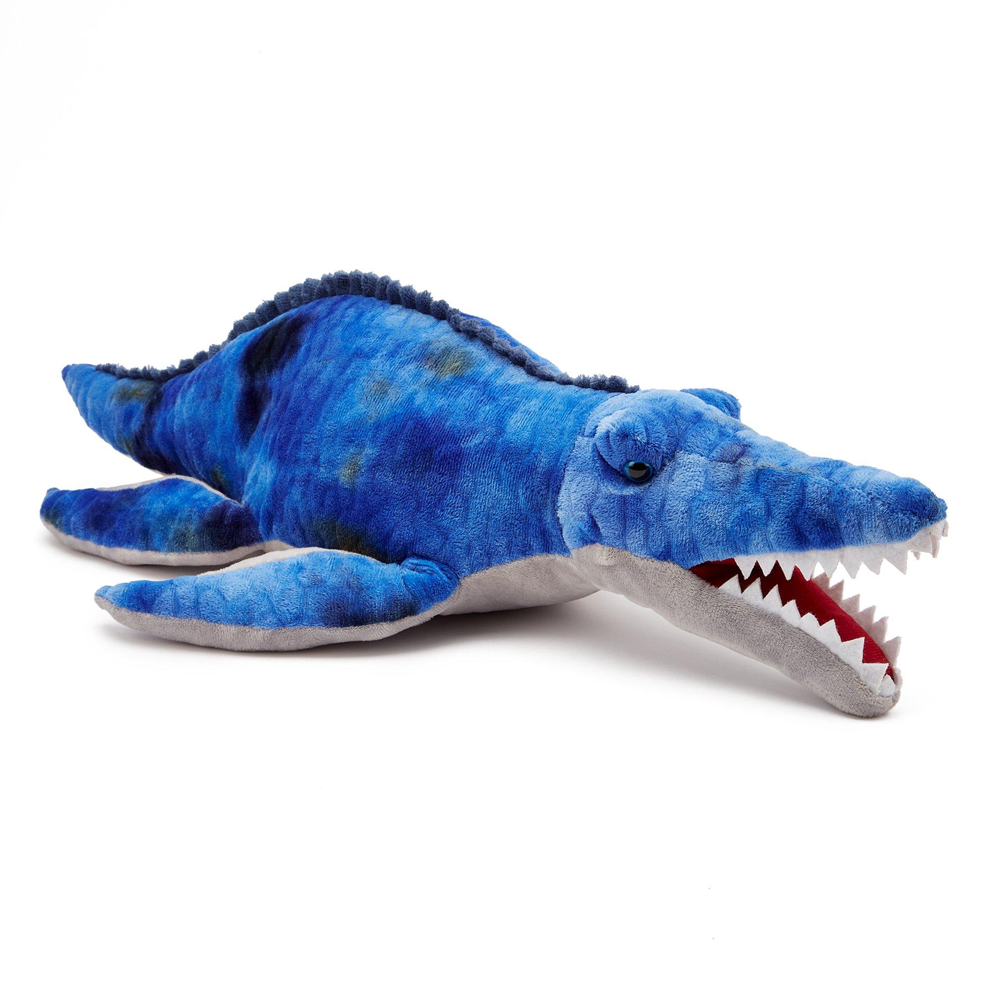 Zappi Co  Infant Team Mosasaurus Soft Toy 60 Cm Eco - Blue