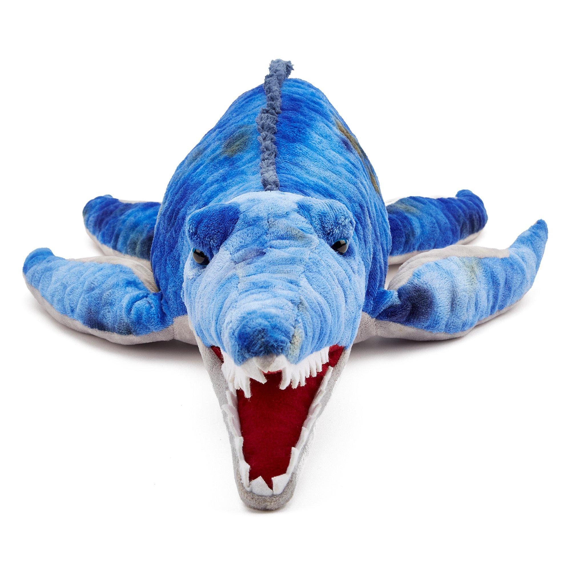Blu - Zappi Co - Zappi Co Mosasaurus Soft Toy 60 cm ECO - 2