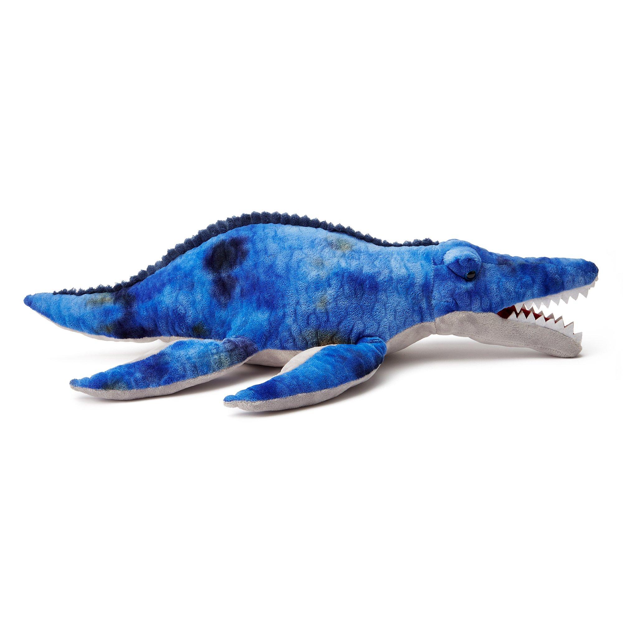 Blu - Zappi Co - Zappi Co Mosasaurus Soft Toy 60 cm ECO - 3