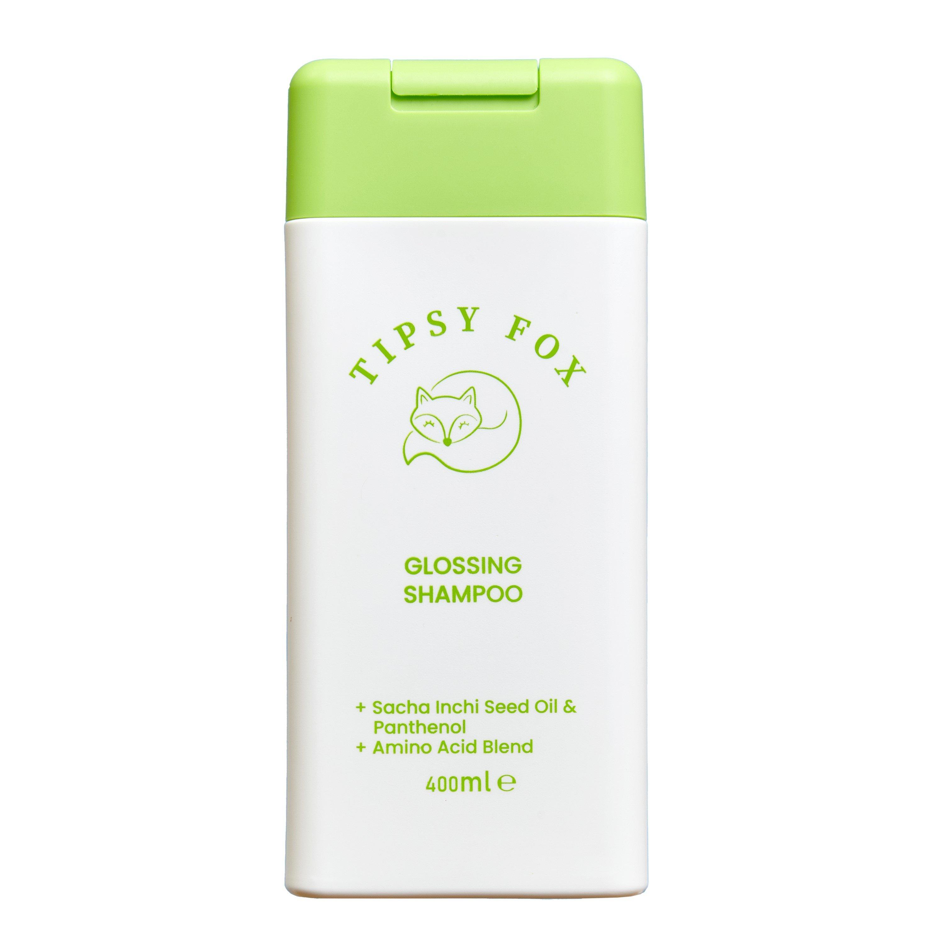 Sacha Inchi - Tipsy Fox - 400ml Glossing Shampoo with Sacha Inchi Seed Oil and Panthenol - 2