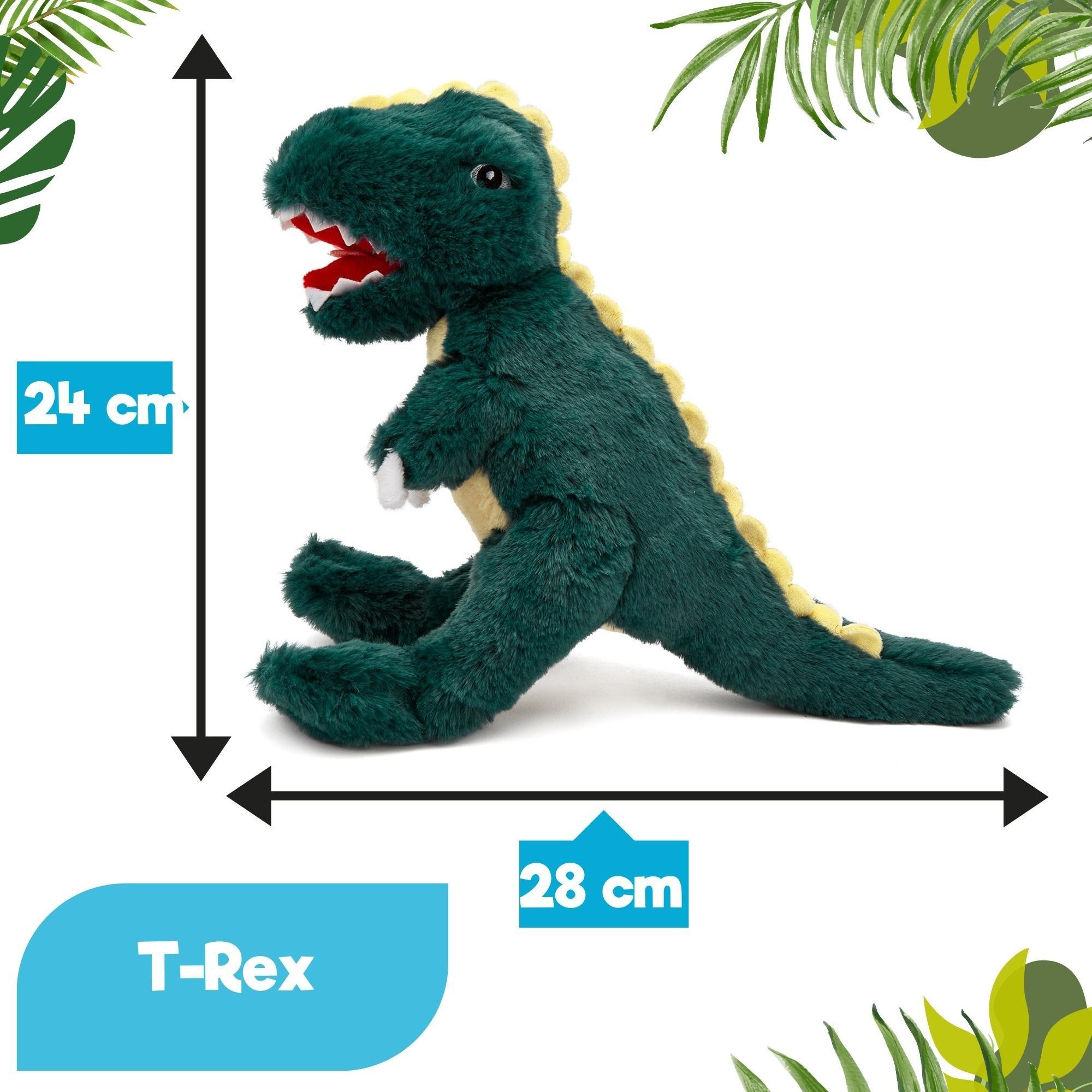 ple - Zappi Co - Zappi Co T-Rex Soft Toy 28 cm ECO - 5