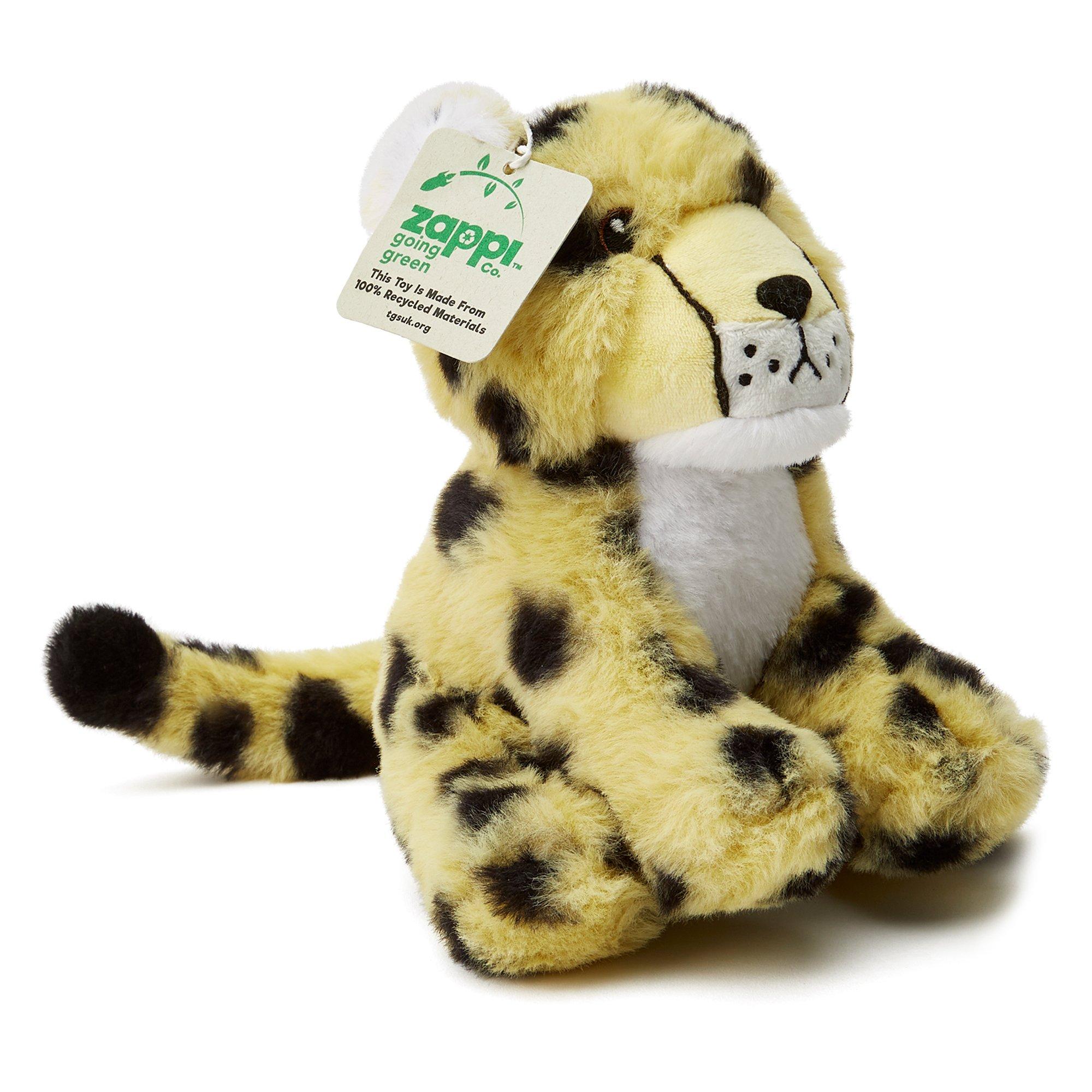 Multi - Zappi Co - Zappi Co Cheetah Soft Toy 24 cm ECO - 6