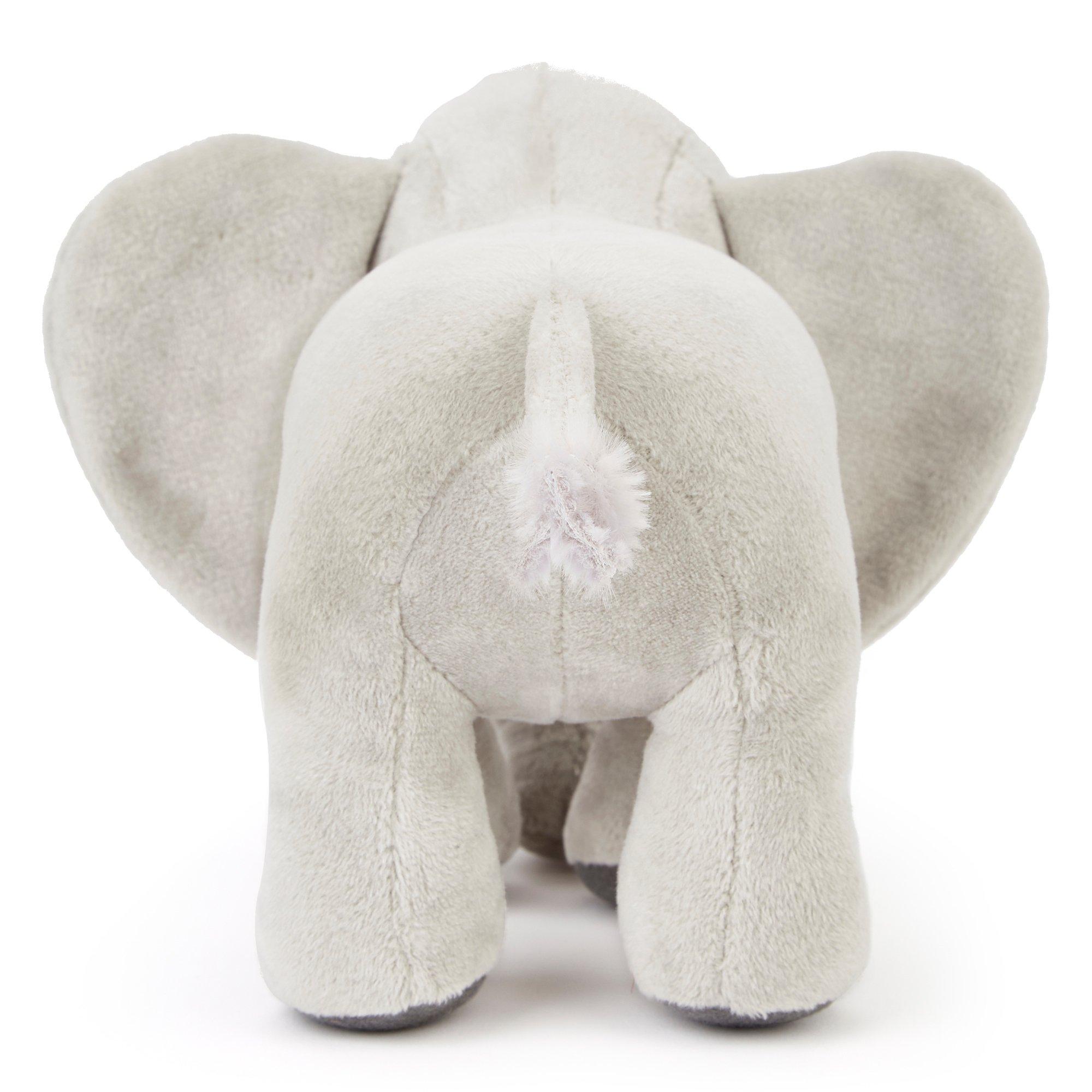 Grey - Zappi Co - Zappi Co Elephant Soft Toy 21 cm - 3