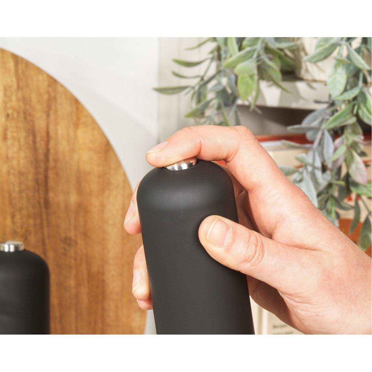 Black - Salter - Electronic Salt & Pepper Mills - Matt Black - 7