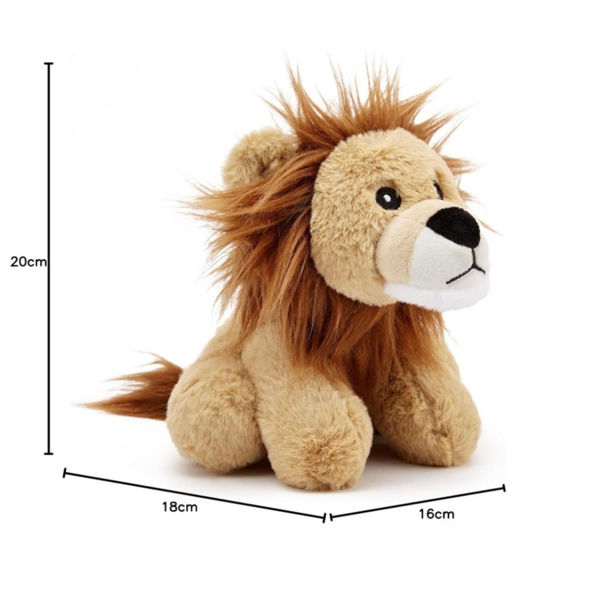 Multi - Zappi Co - Zappi Co Lion Soft Toy 20 cm ECO - 5
