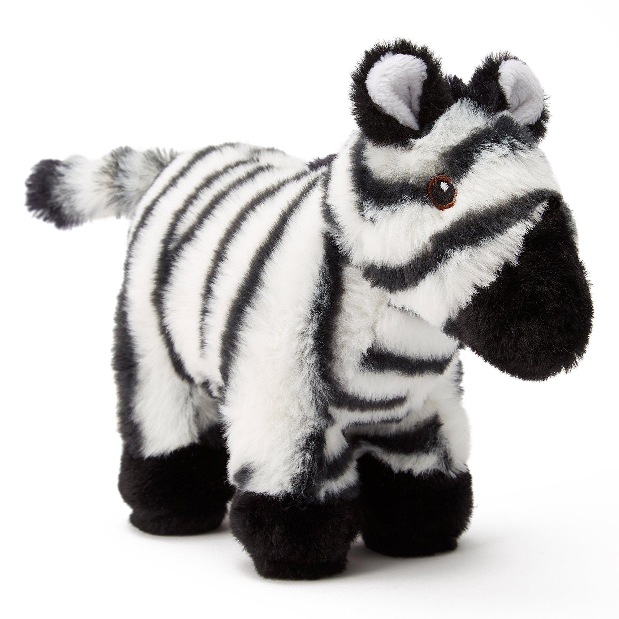 Zappi Co  Infant Team Zebra Soft Toy 23 Cm Eco - 