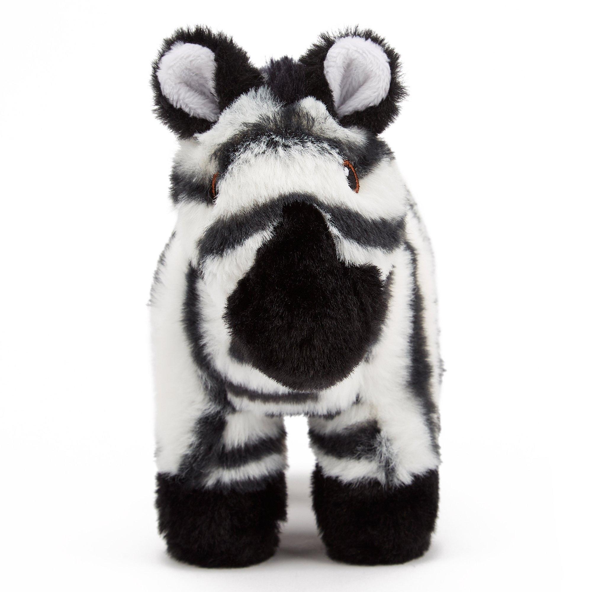 Multi - Zappi Co - Zappi Co Zebra Soft Toy 23 cm ECO - 2