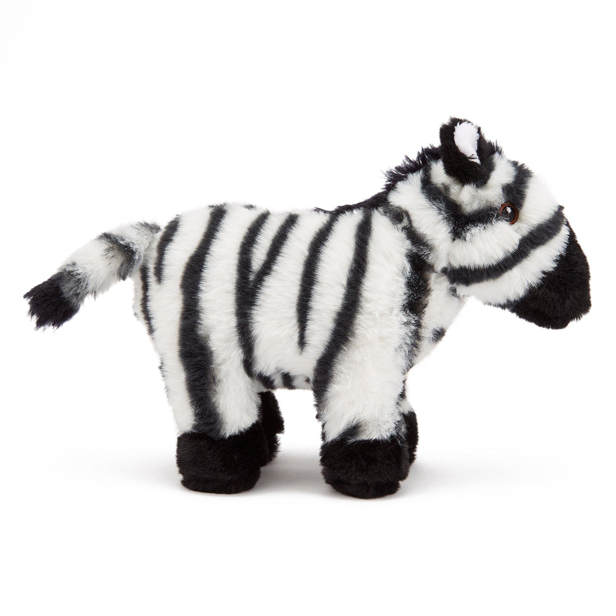 Multi - Zappi Co - Zappi Co Zebra Soft Toy 23 cm ECO - 3