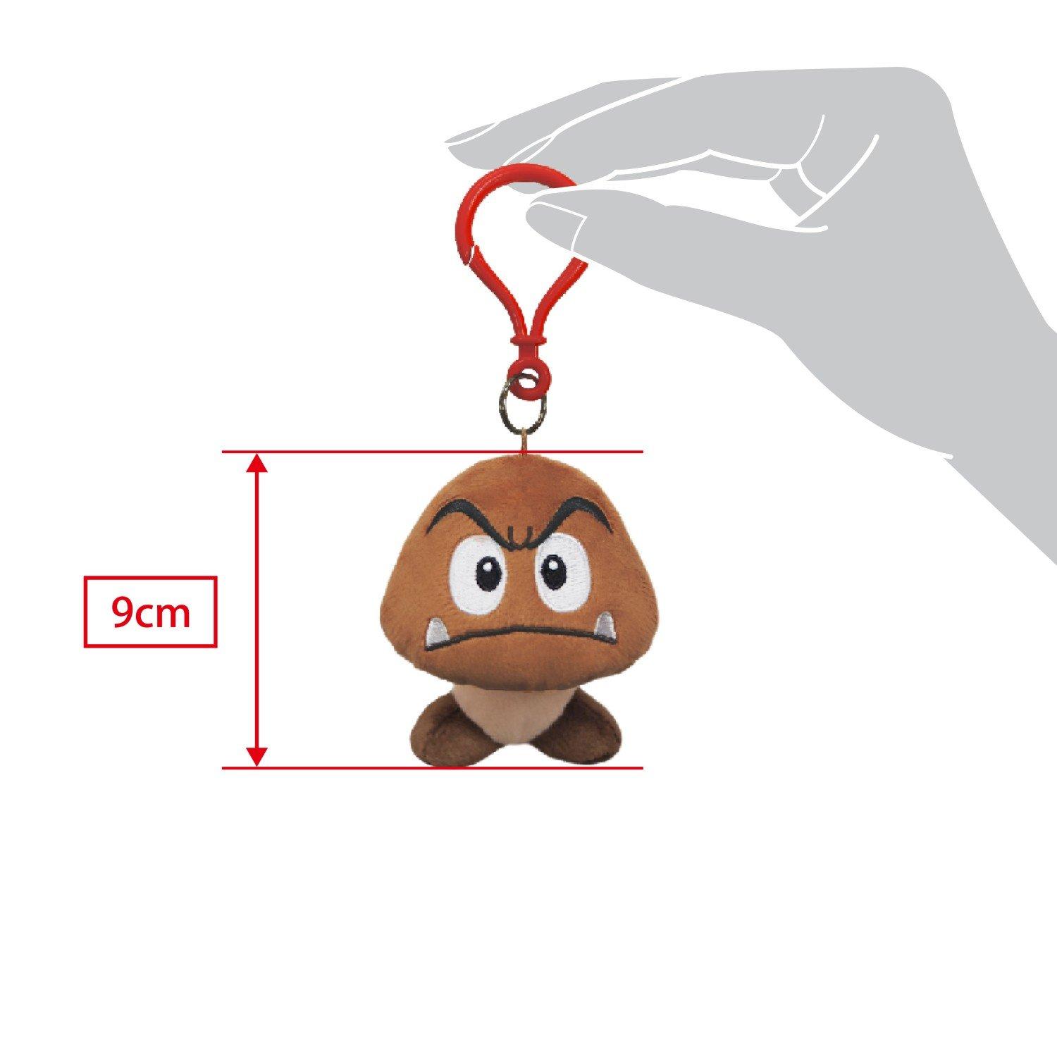 San-ei - Super Mario - Goomba Plush Keychain - 5
