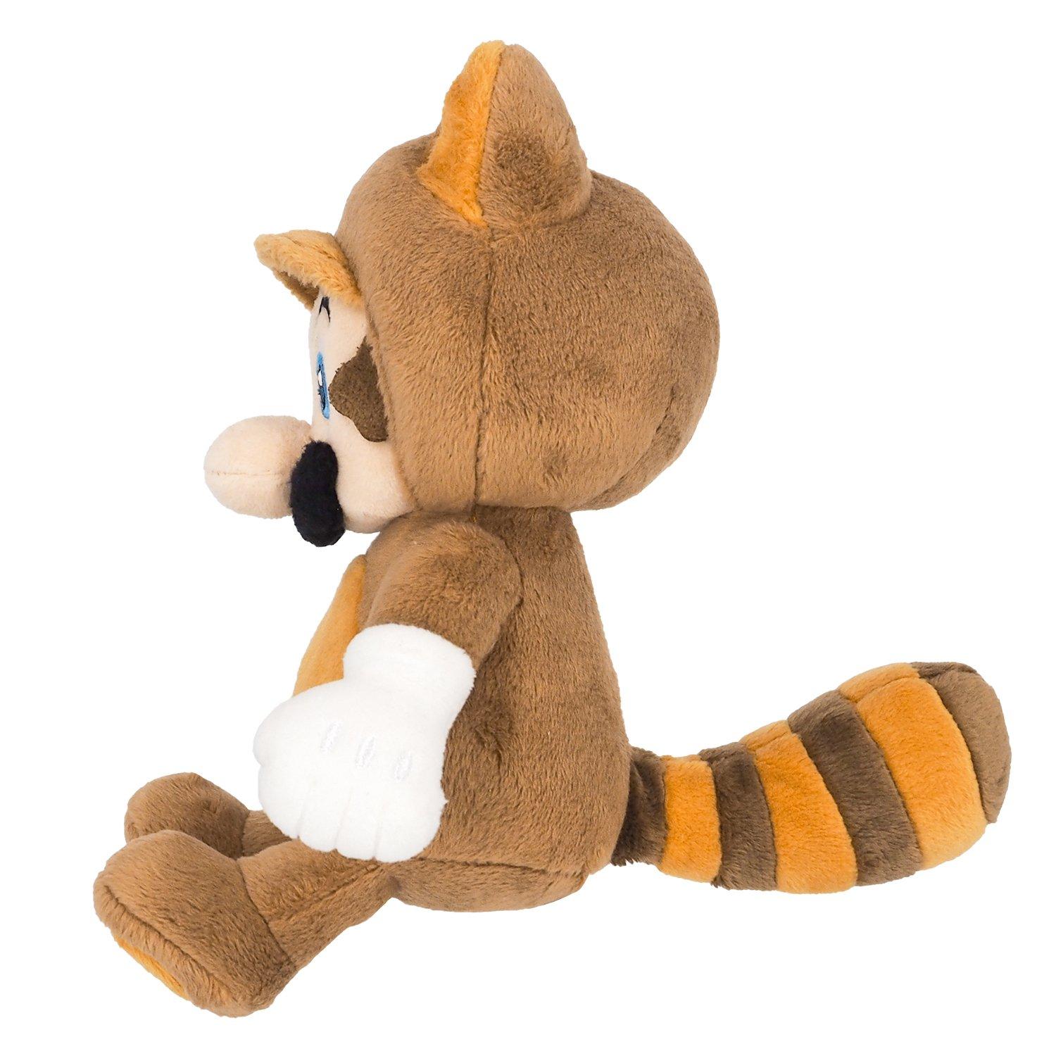 San-ei - Super Mario - Official Mario Tanooki Plush (22cm) - 2
