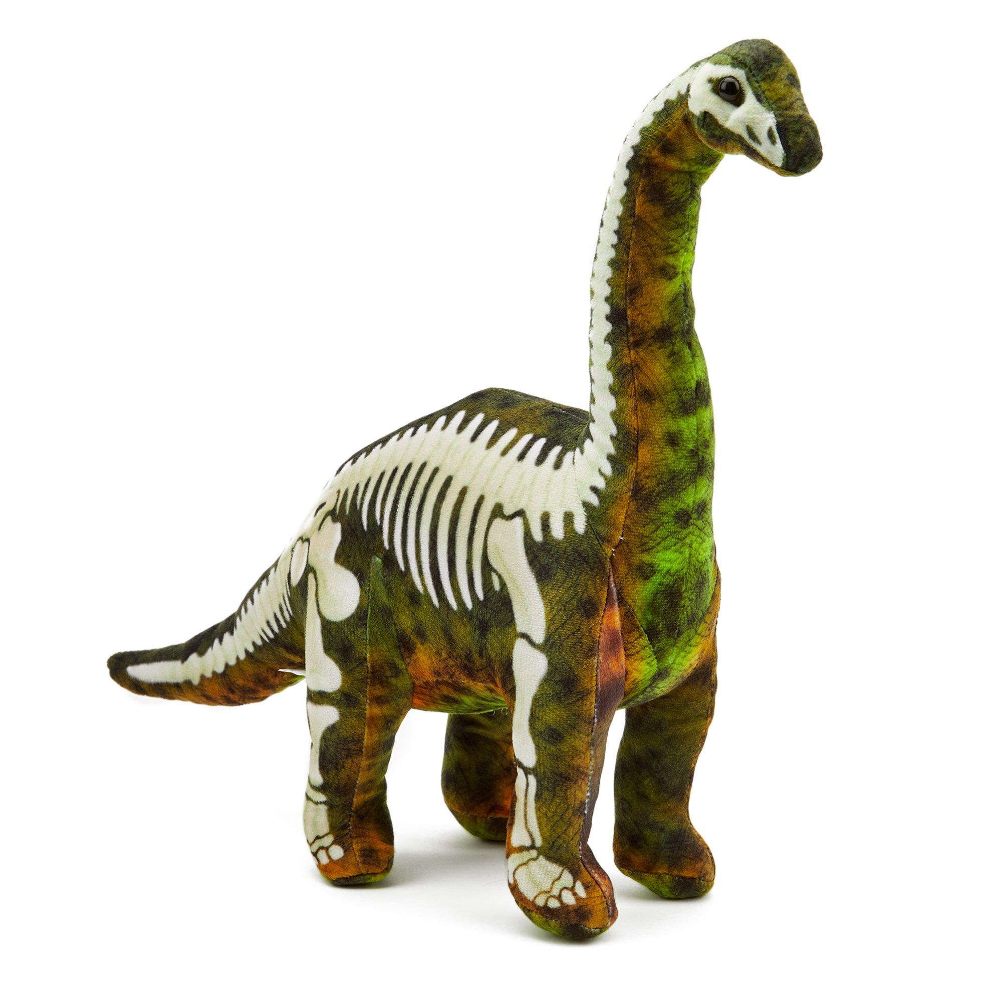 Meerkleurig - Zappi Co - Zappi Co Brontosaurus Skeleton Soft Toy 45 cm - 1
