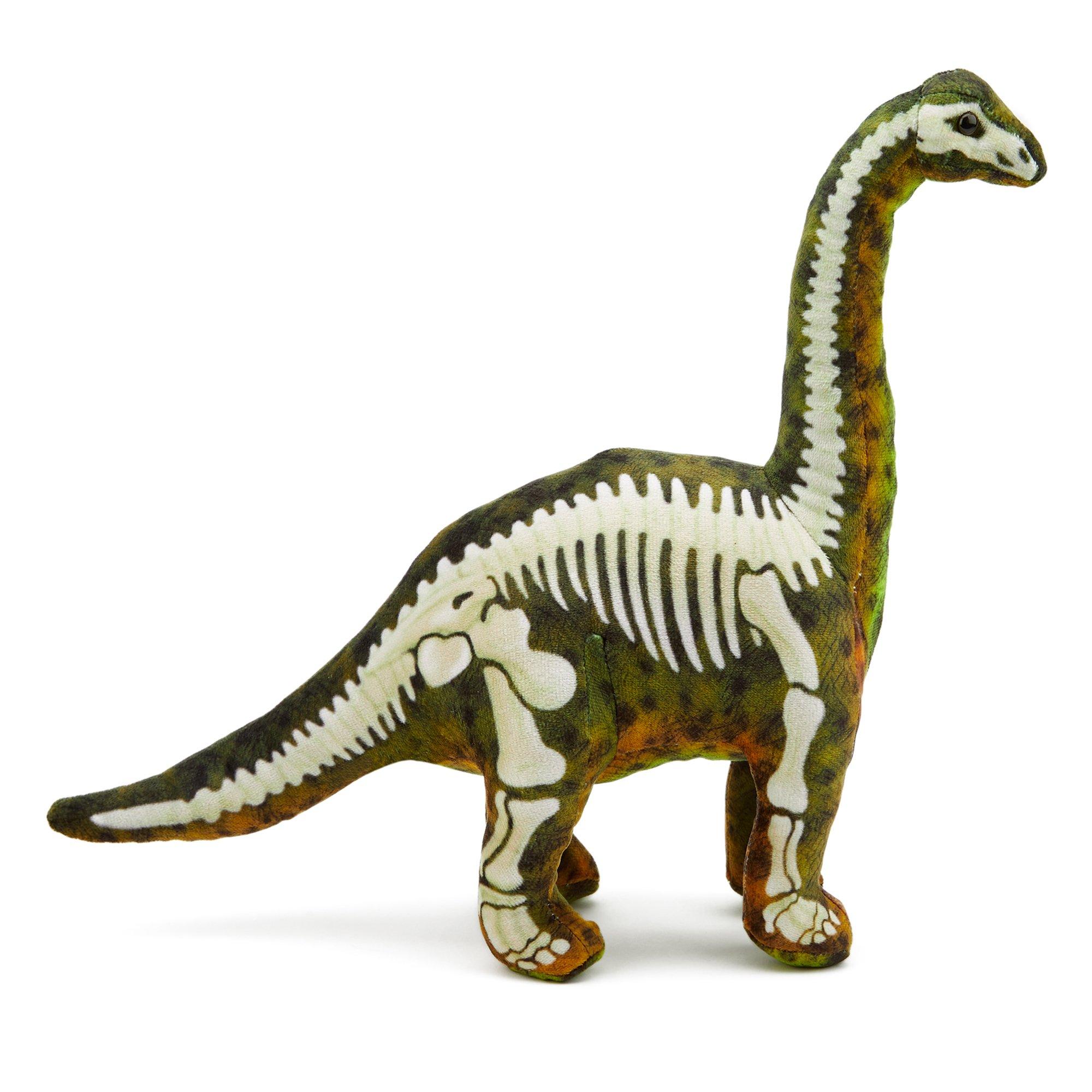 Meerkleurig - Zappi Co - Zappi Co Brontosaurus Skeleton Soft Toy 45 cm - 3