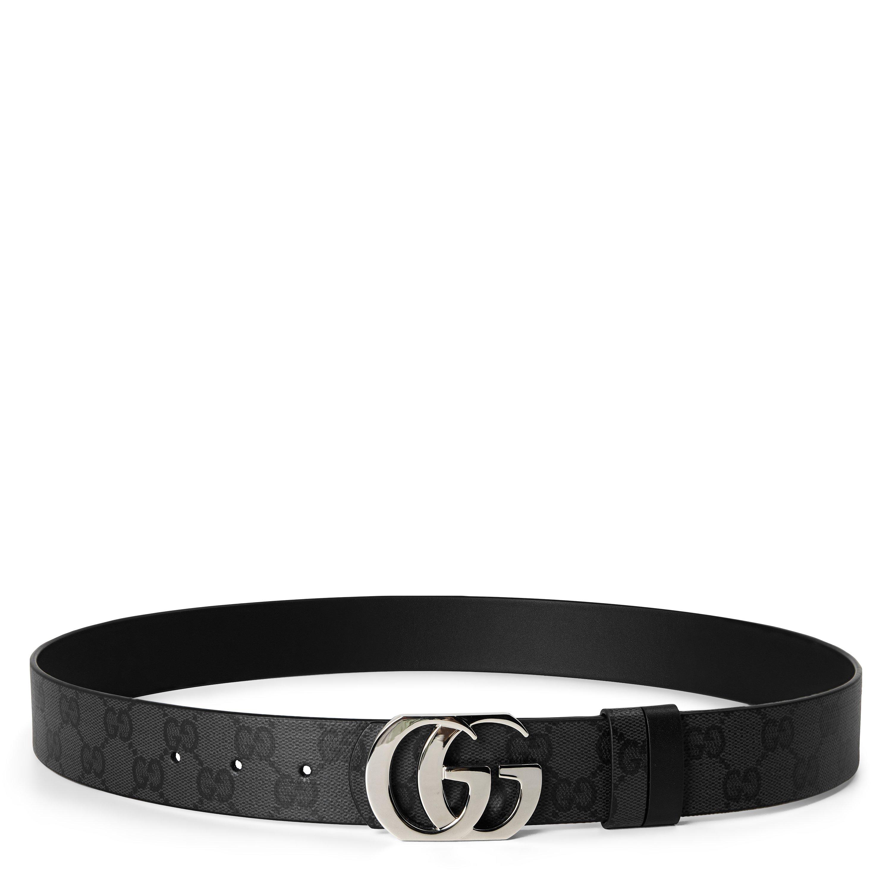 Silver/Black - Gucci - Gucci Marmont Belt Sn64 - 1