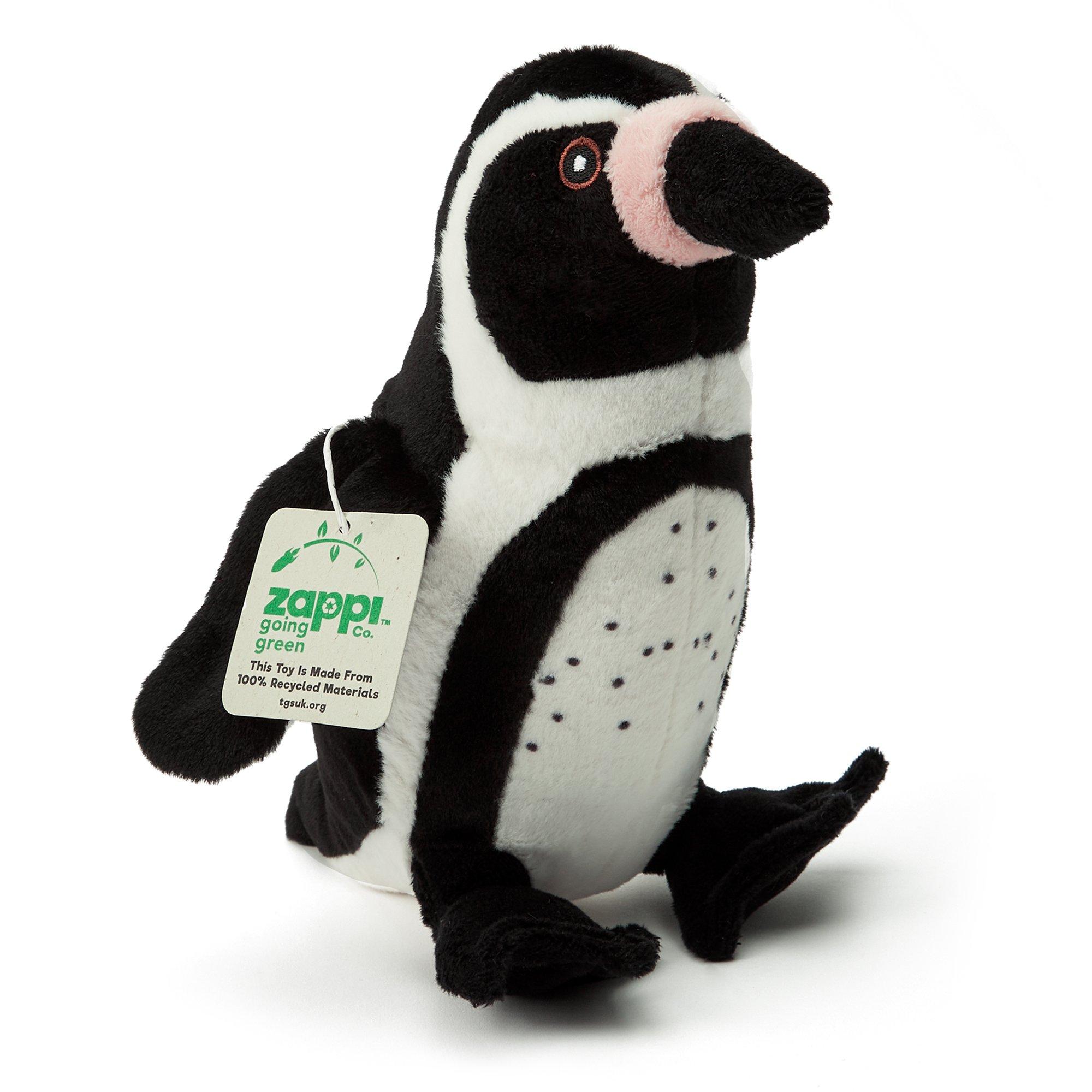 Crna - Zappi Co - Zappi Co Humboldt Penguin Soft Toy 23 cm ECO - 6