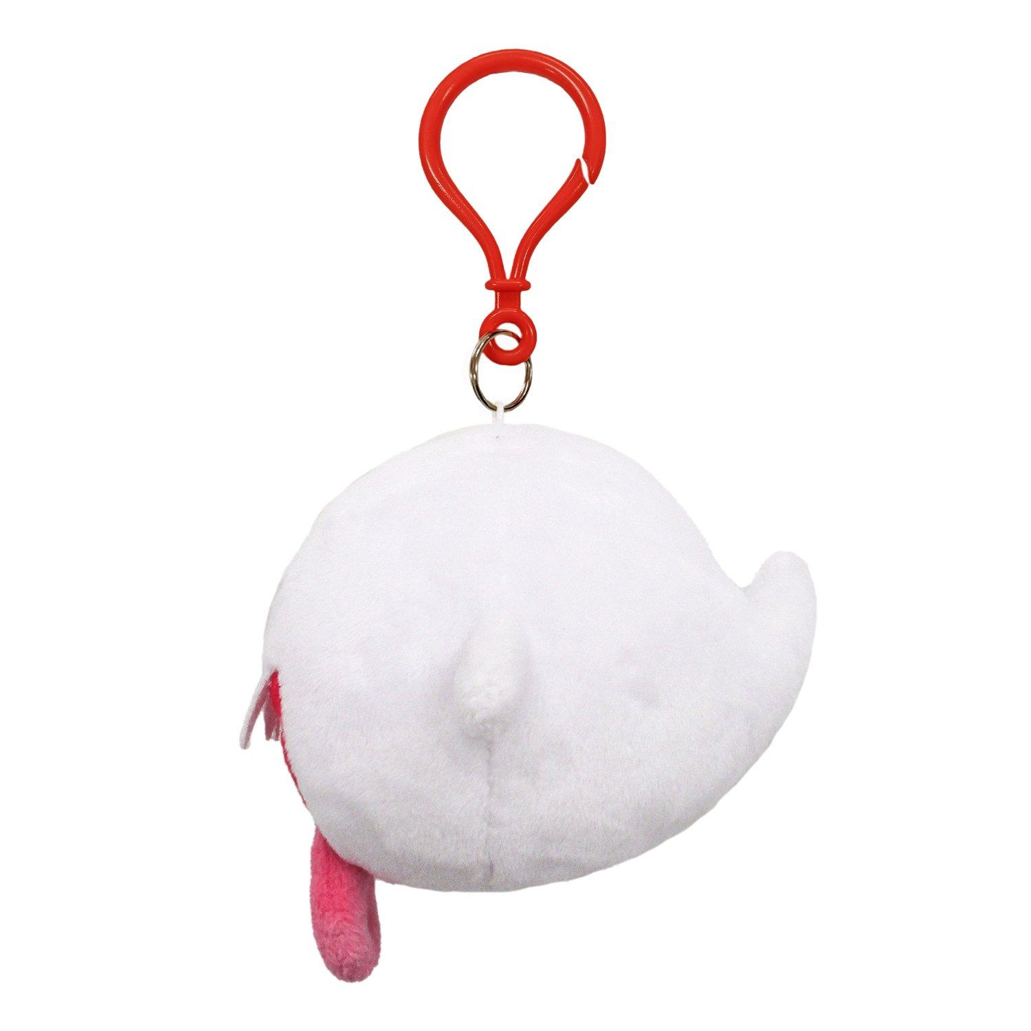 San-ei - Super Mario - Boo Plush Keychain - 2