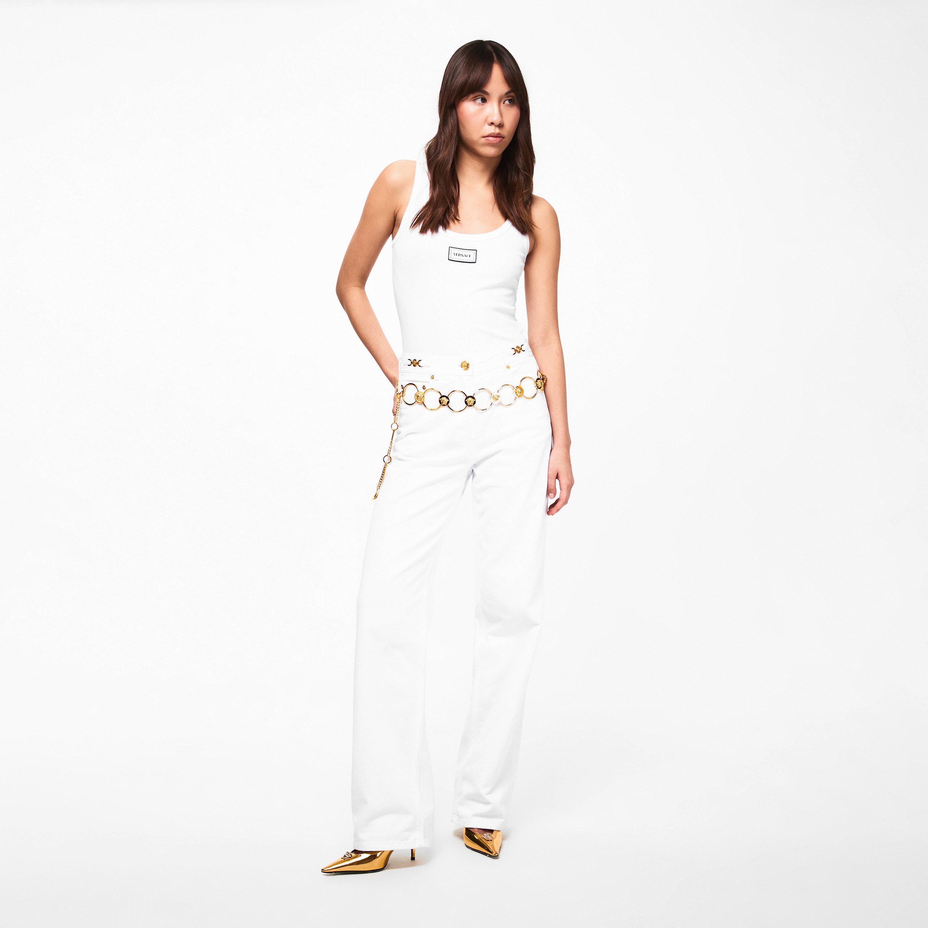 Versace Gold - Versace - Women's Chain Belt - 5