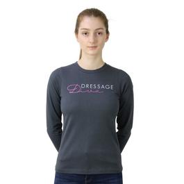 HY Equestrian Womens Roxy Pink Sweatshirt