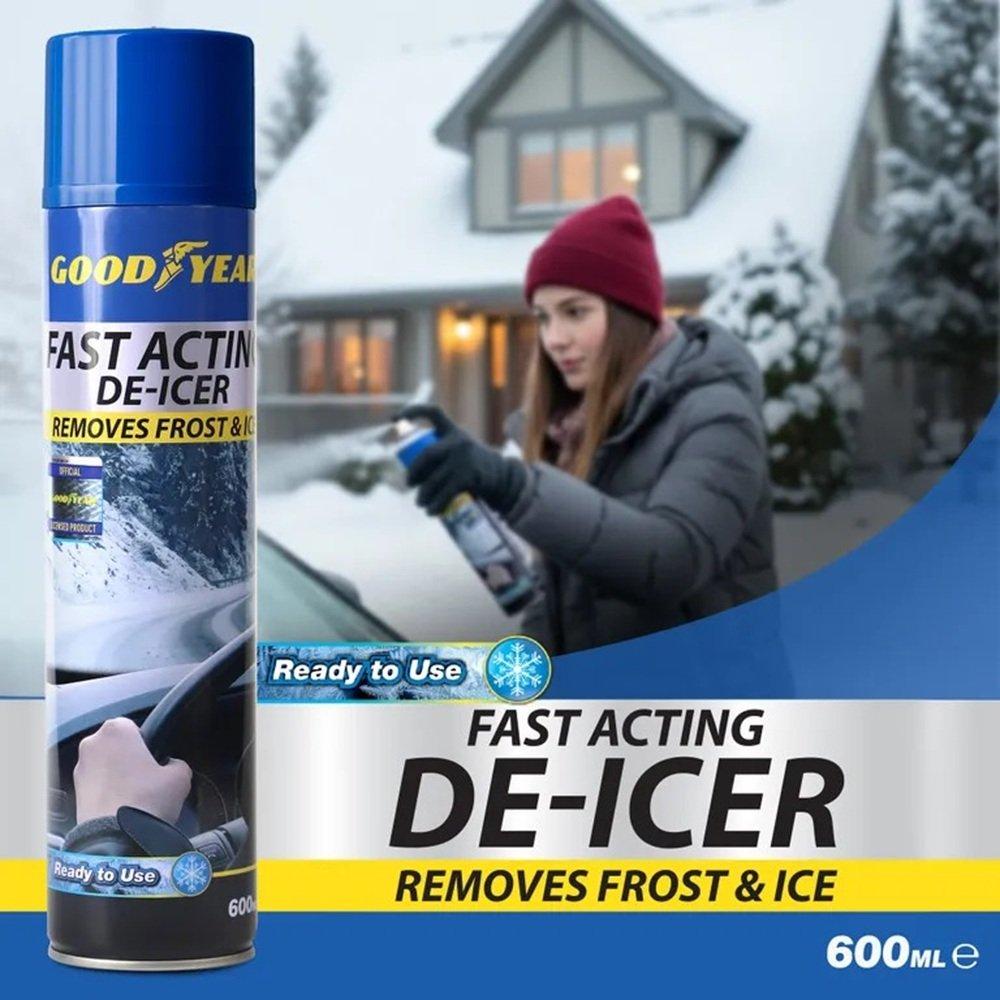 Blue - Goodyear - Goodyear De Icer 600Ml - 2