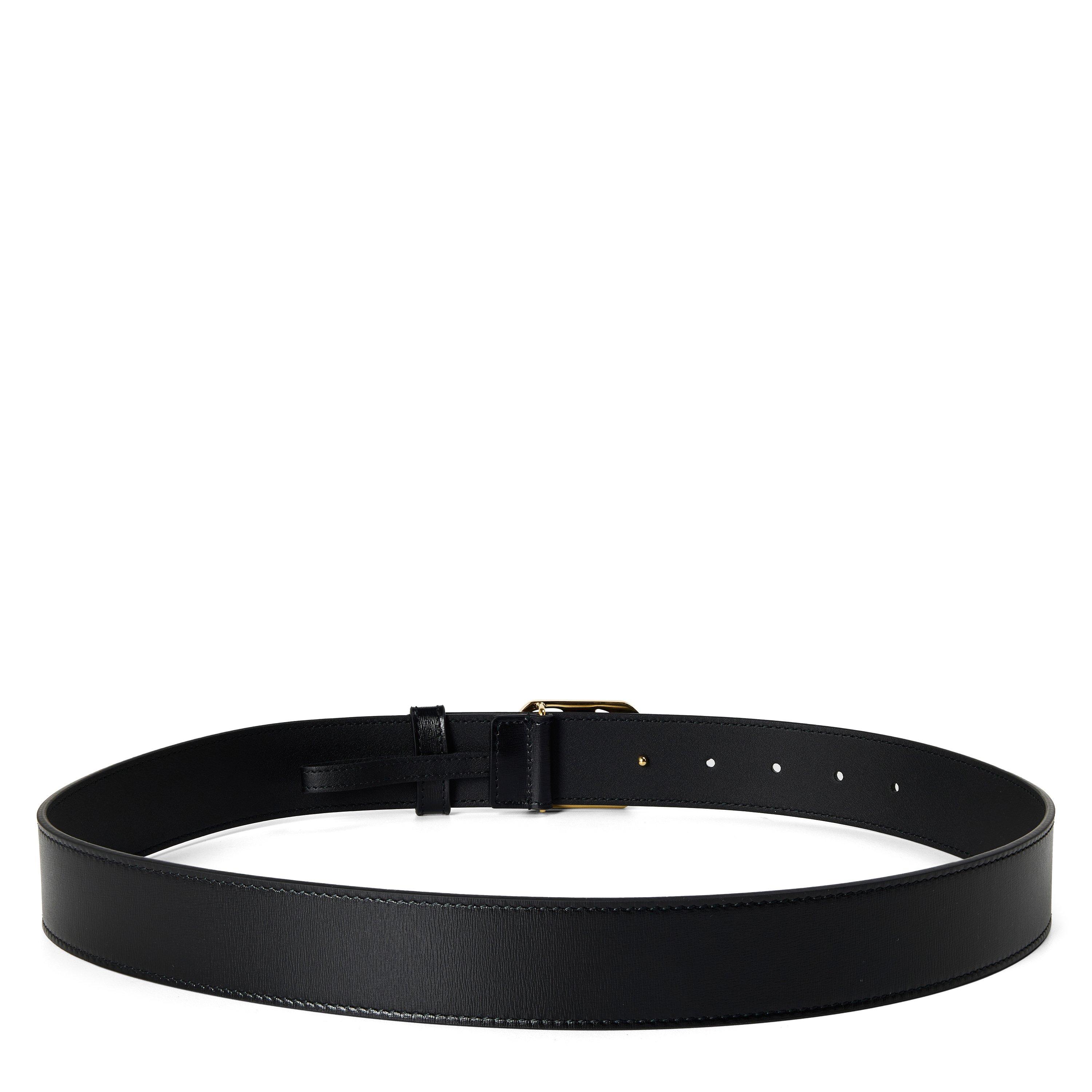 Gold/Black - Gucci - Gucci Marmont Belt Sn64 - 2
