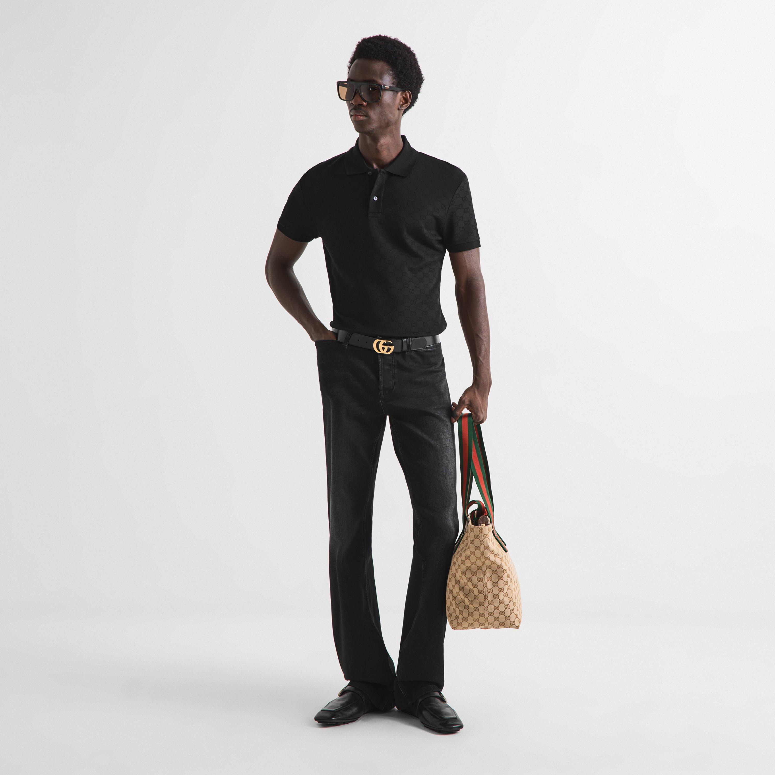 Gold/Black - Gucci - Gucci Marmont Belt Sn64 - 5
