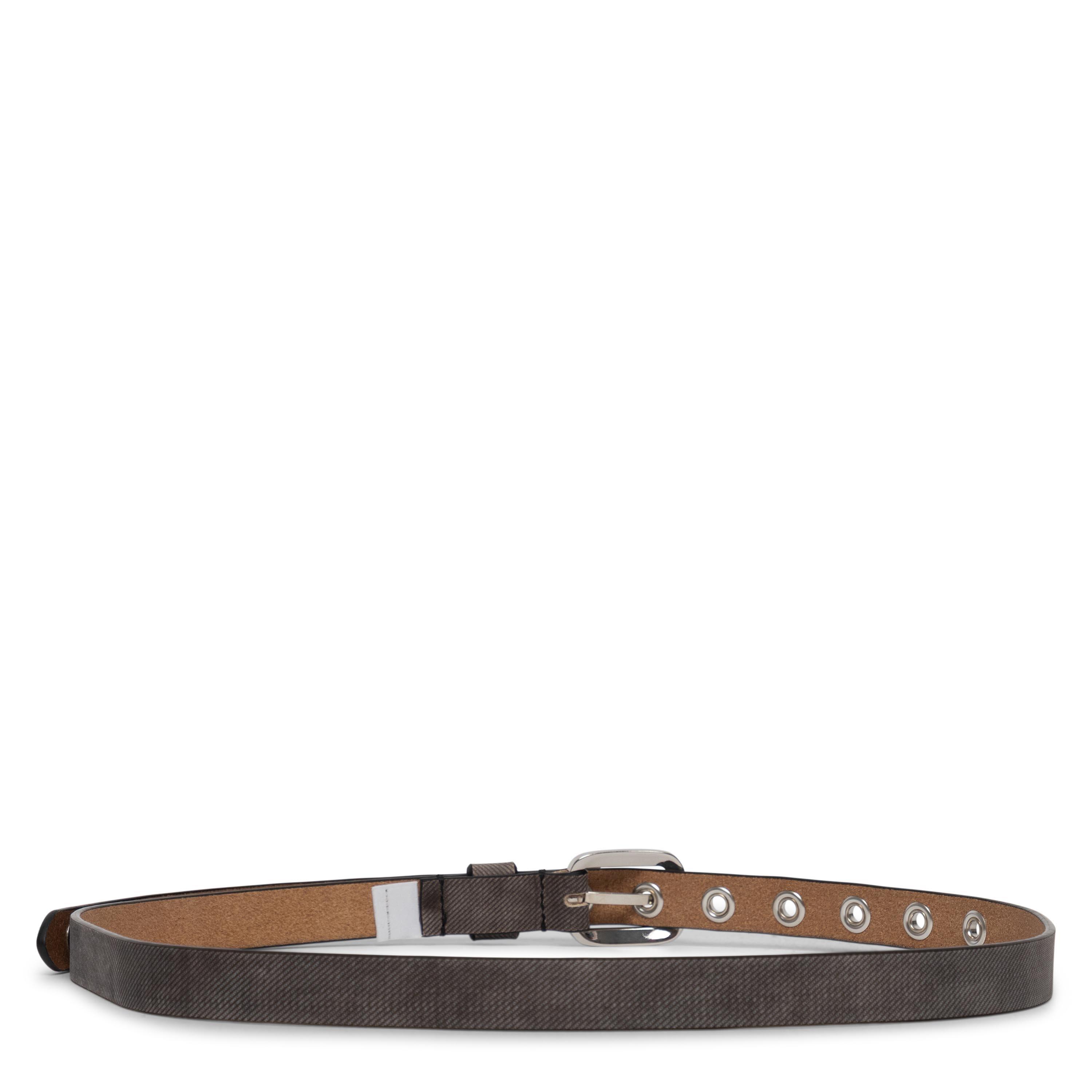 Black - Diesel - Men's B-D Stud 40 Leather Belt - 2